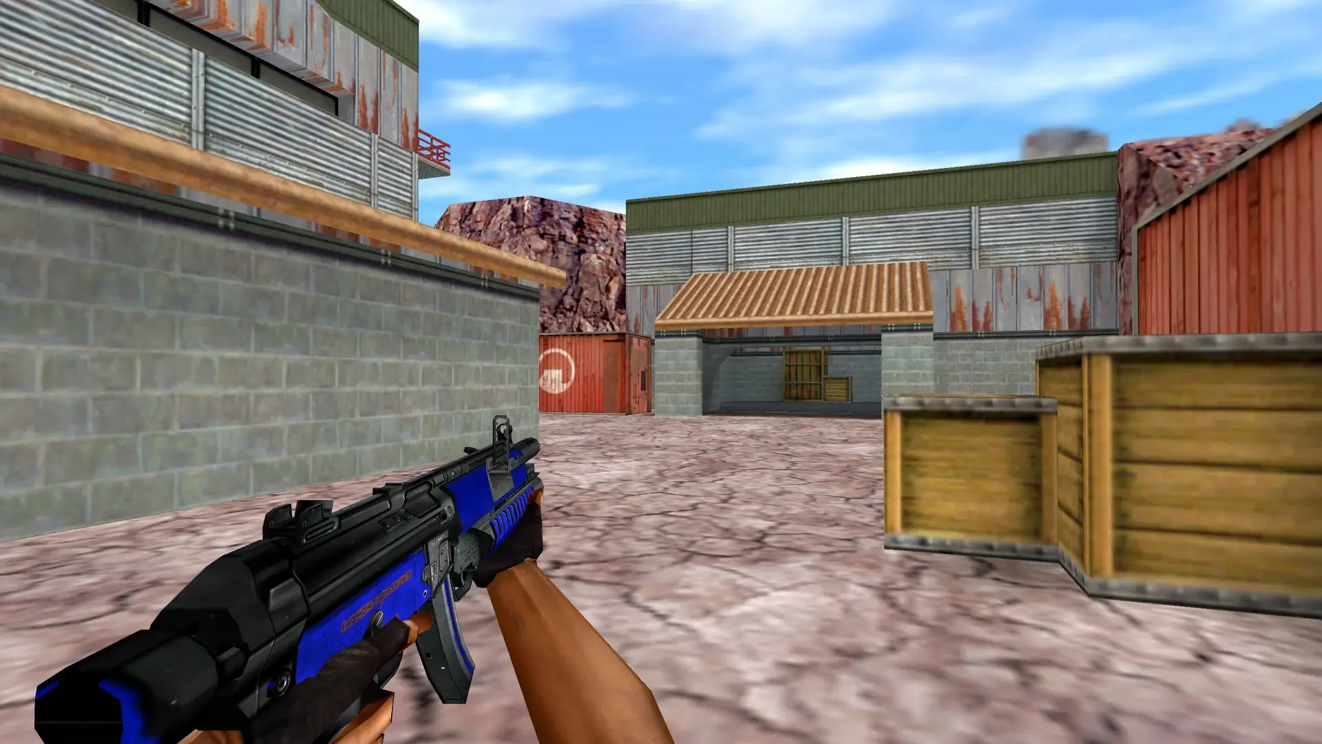 MP5 Lilac — de_nuke (first person)