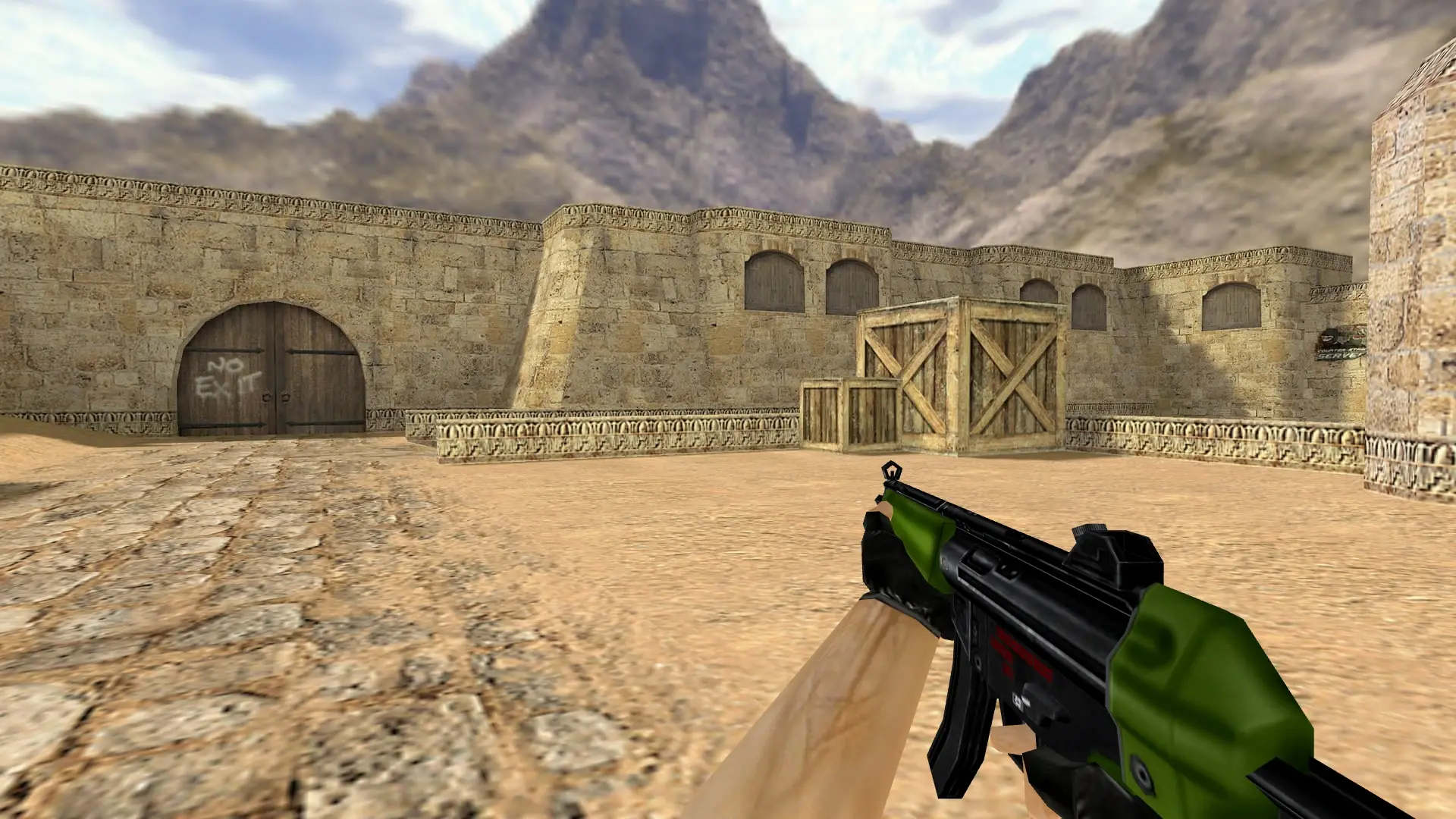 MP5 Navy Olive — de_dust2 (first person)
