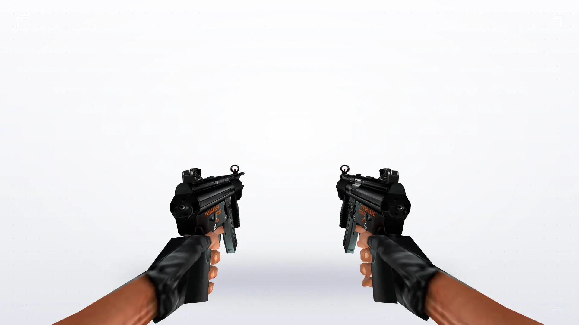 Dual MP5 — first person