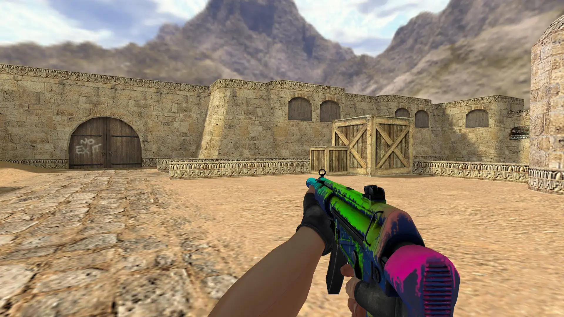 MP5-SD | Phosphor — de_dust2 (first person)