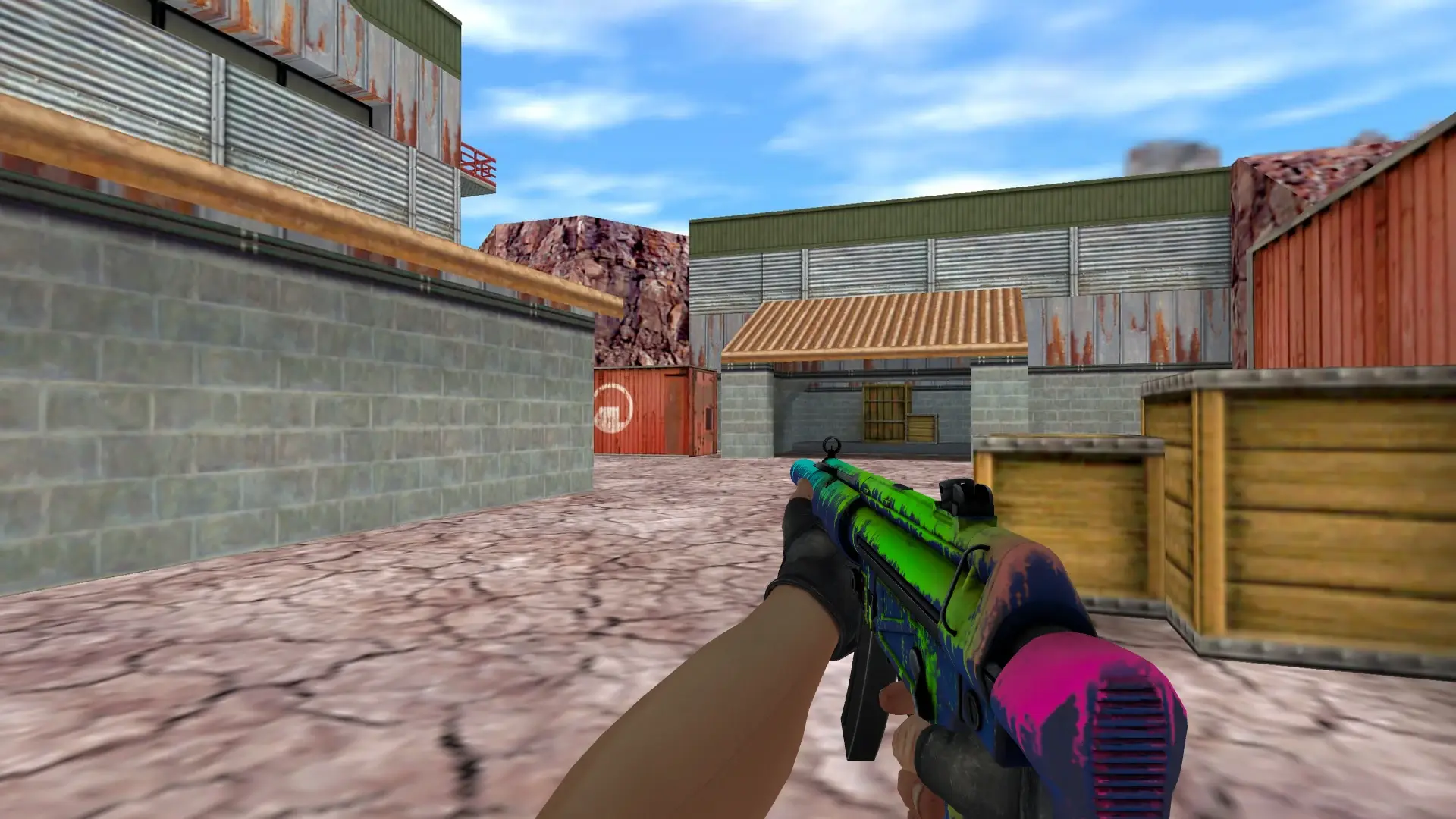 MP5-SD | Phosphor — de_nuke (first person)