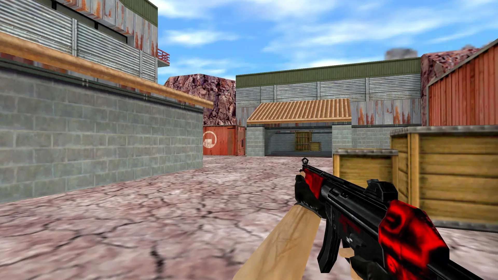 MP5 Navy Red Parts — de_nuke (first person)