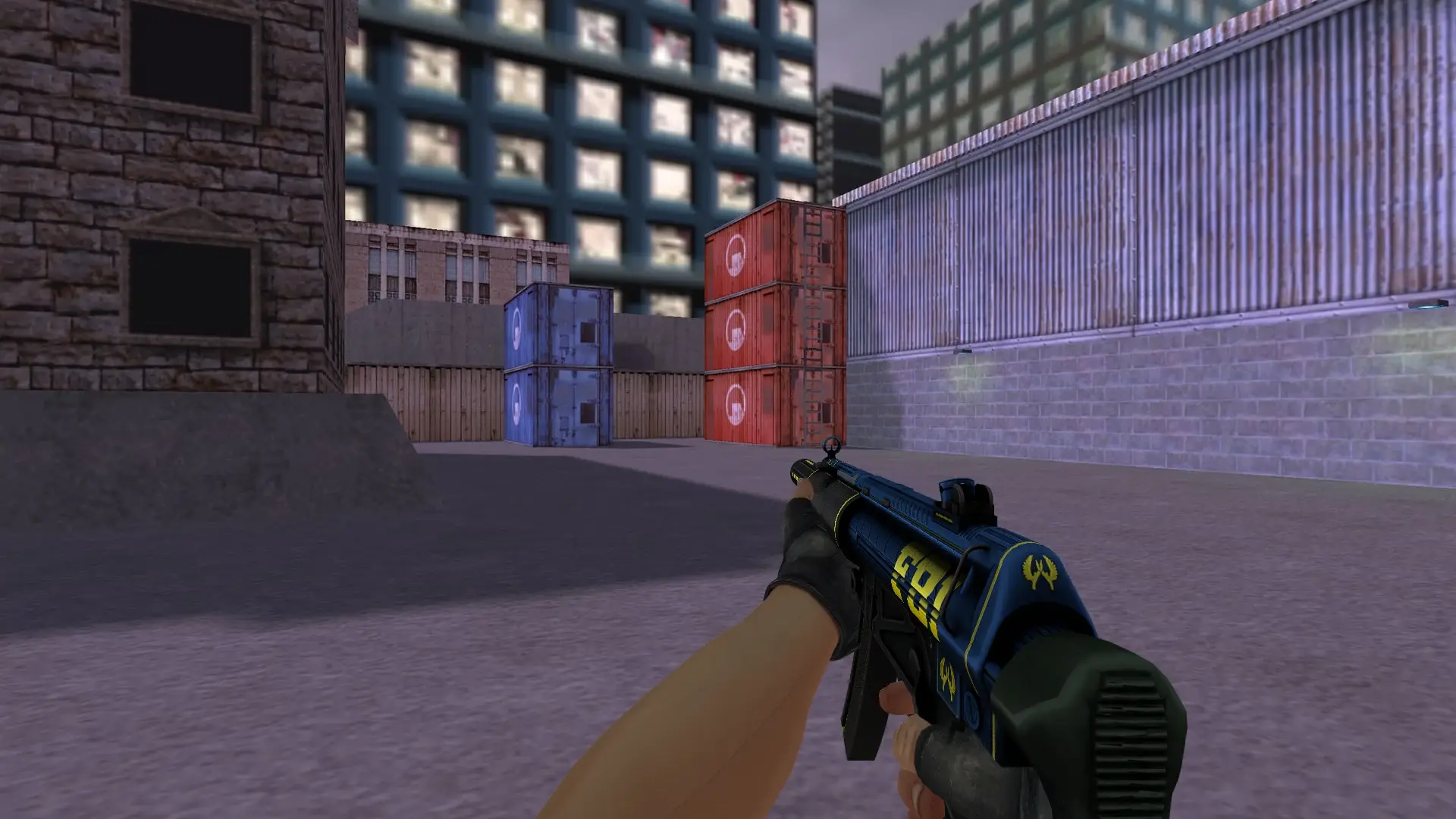 MP5-SD | Agent — cs_assault (first person)