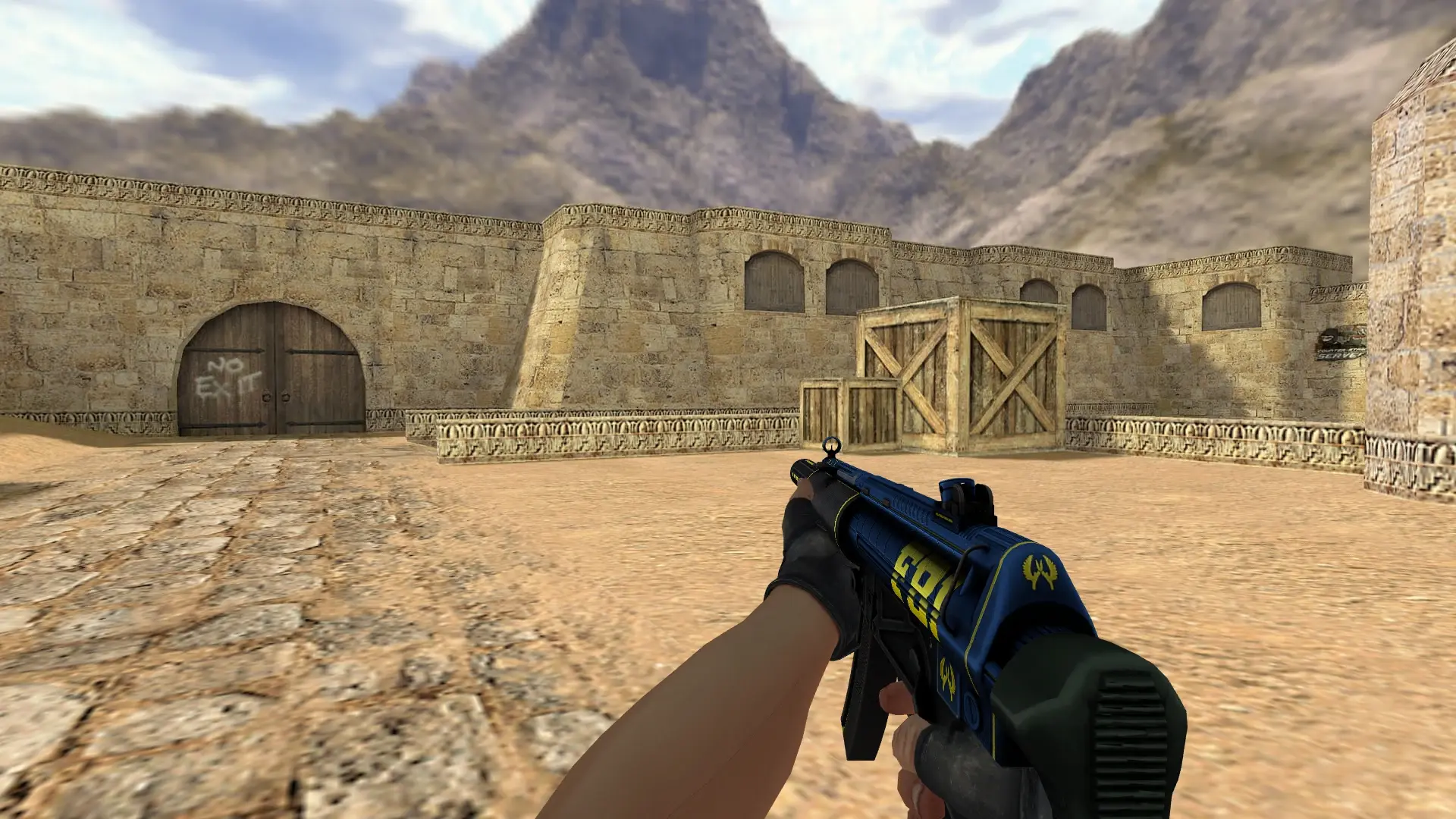 MP5-SD | Agent — de_dust2 (first person)
