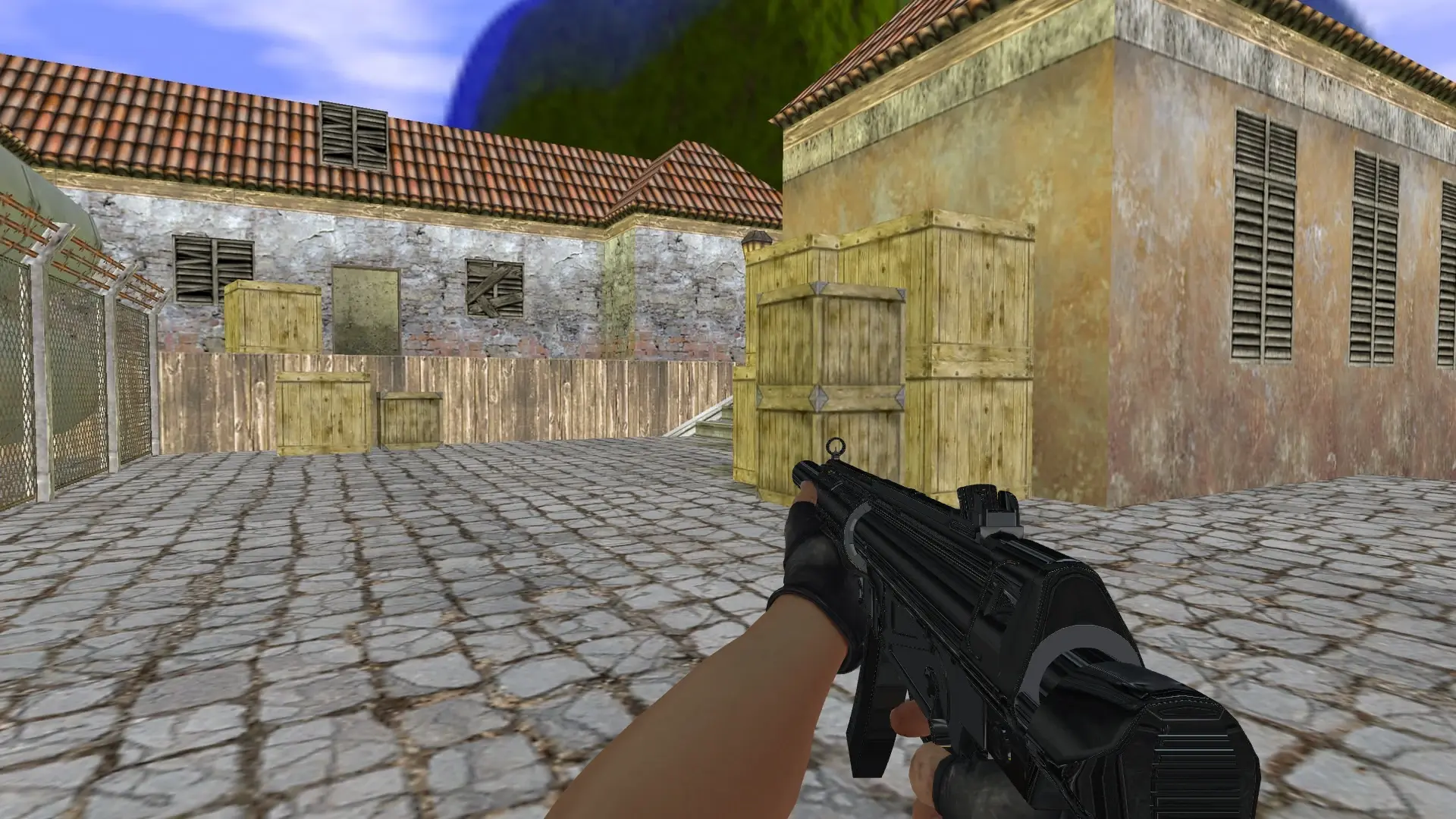 MP5-SD Chrome — de_inferno (first person)