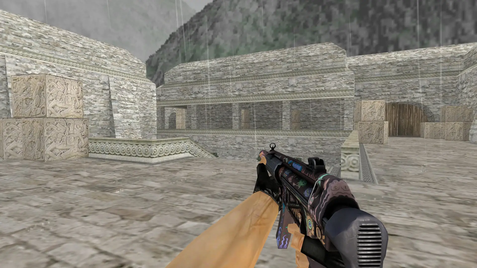 MP5-SD | Necro Jr. — de_aztec (first person)