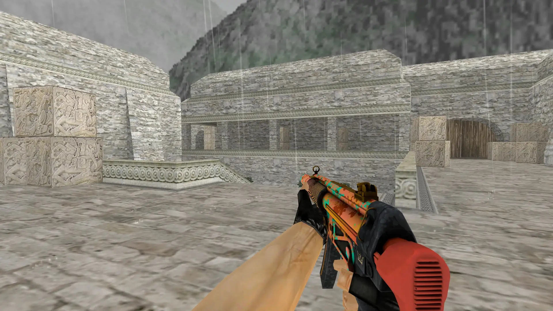 MP5-SD | Oxide Oasis — de_aztec (first person)
