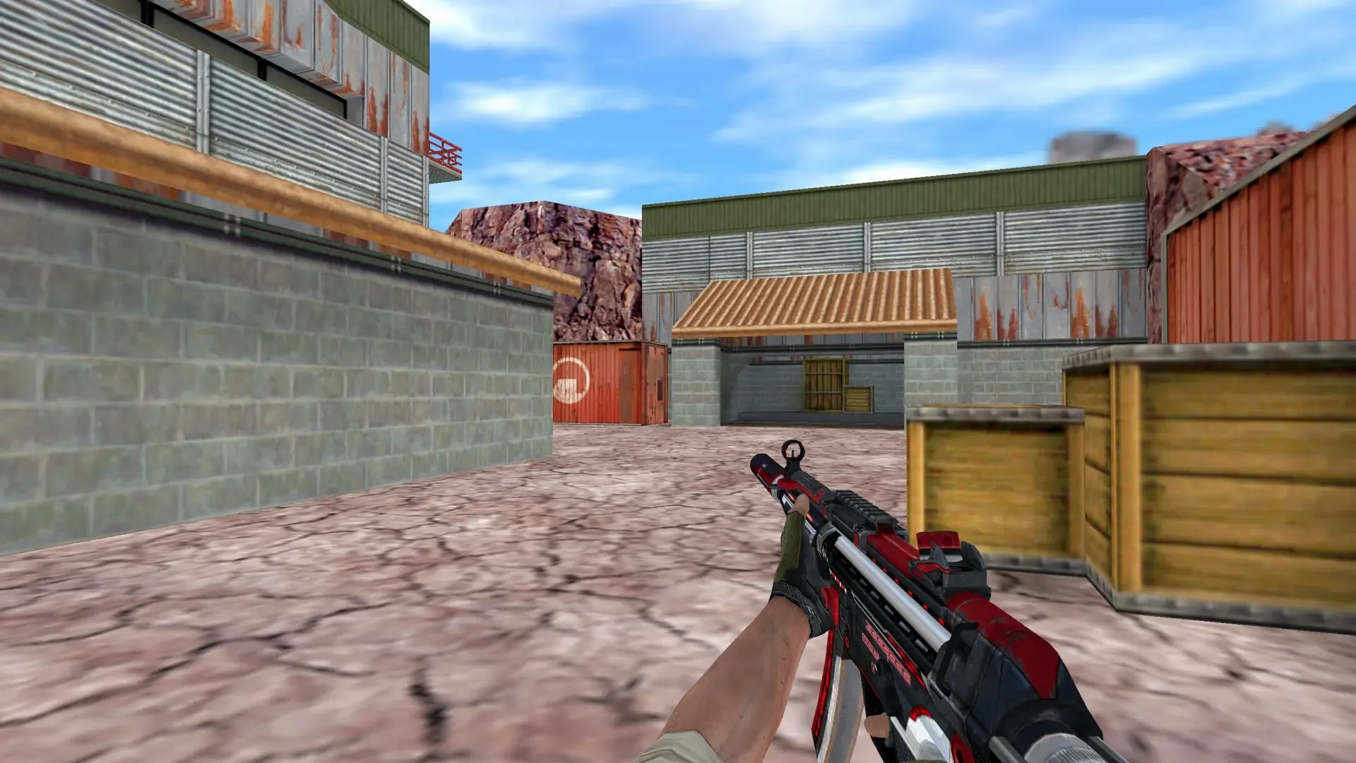 MP5 Silencer ARES — de_nuke (first person)