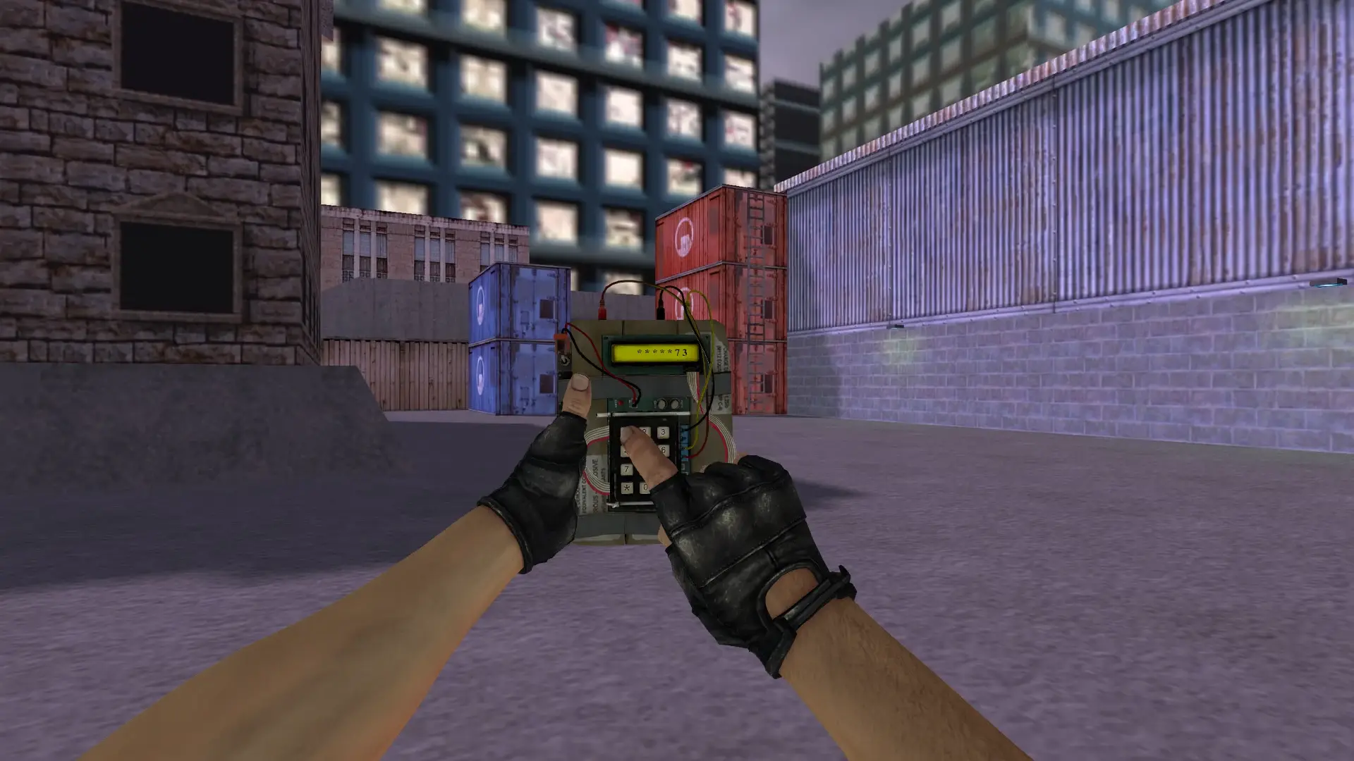 CS:GO C4 with Animated Timer — cs_assault (first person)