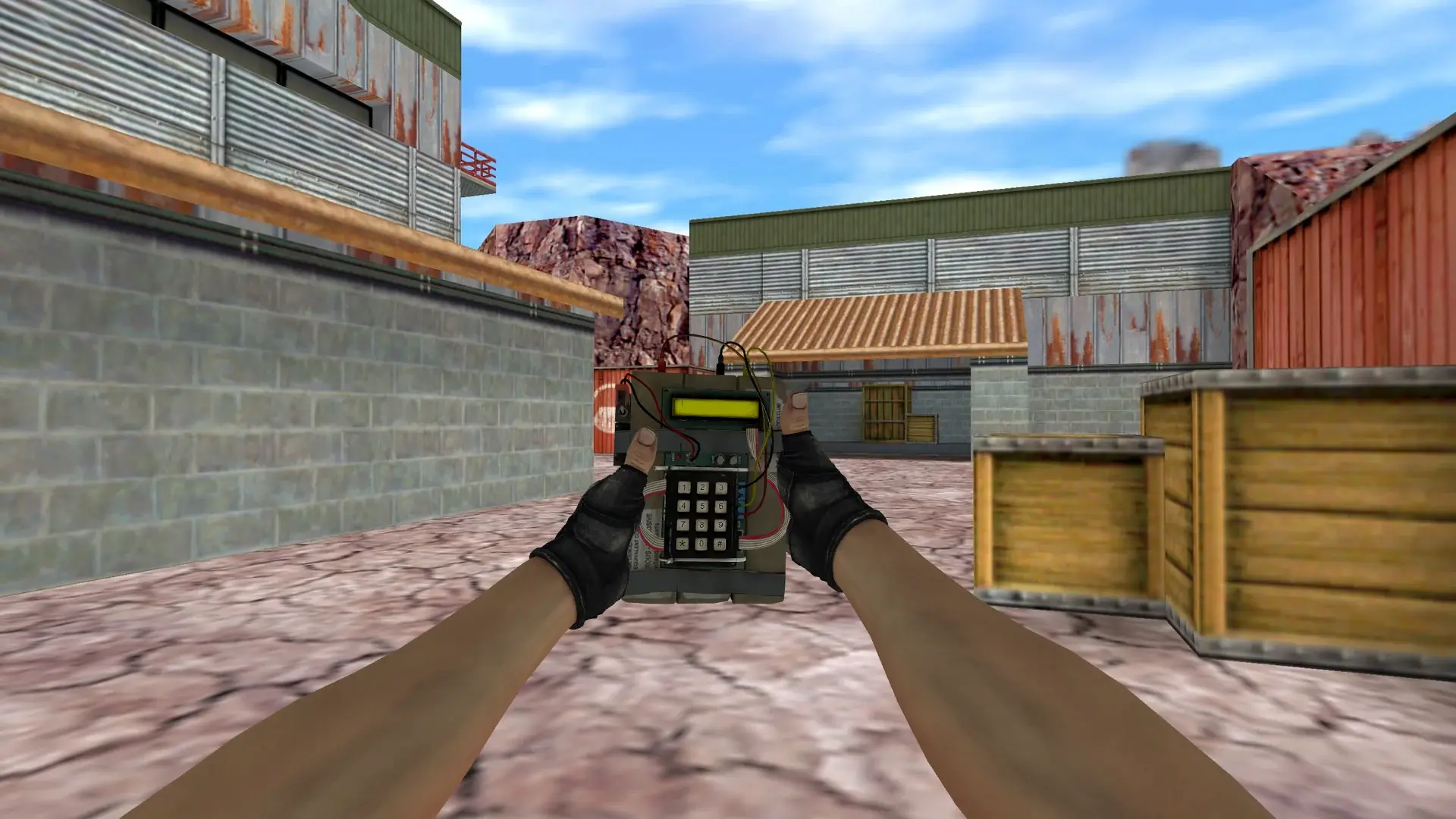 CS:GO C4 with Animated Timer — de_nuke (first person)