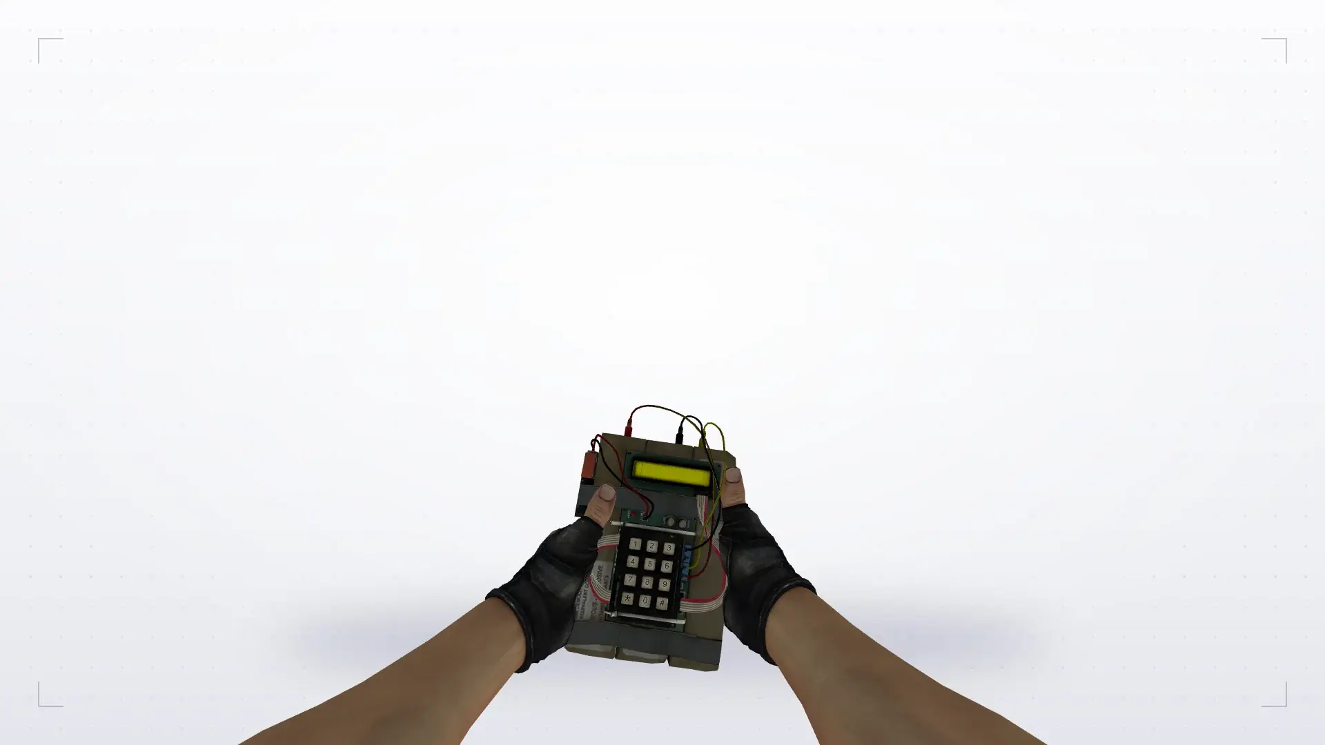 CS:GO C4 with Animated Timer — first person