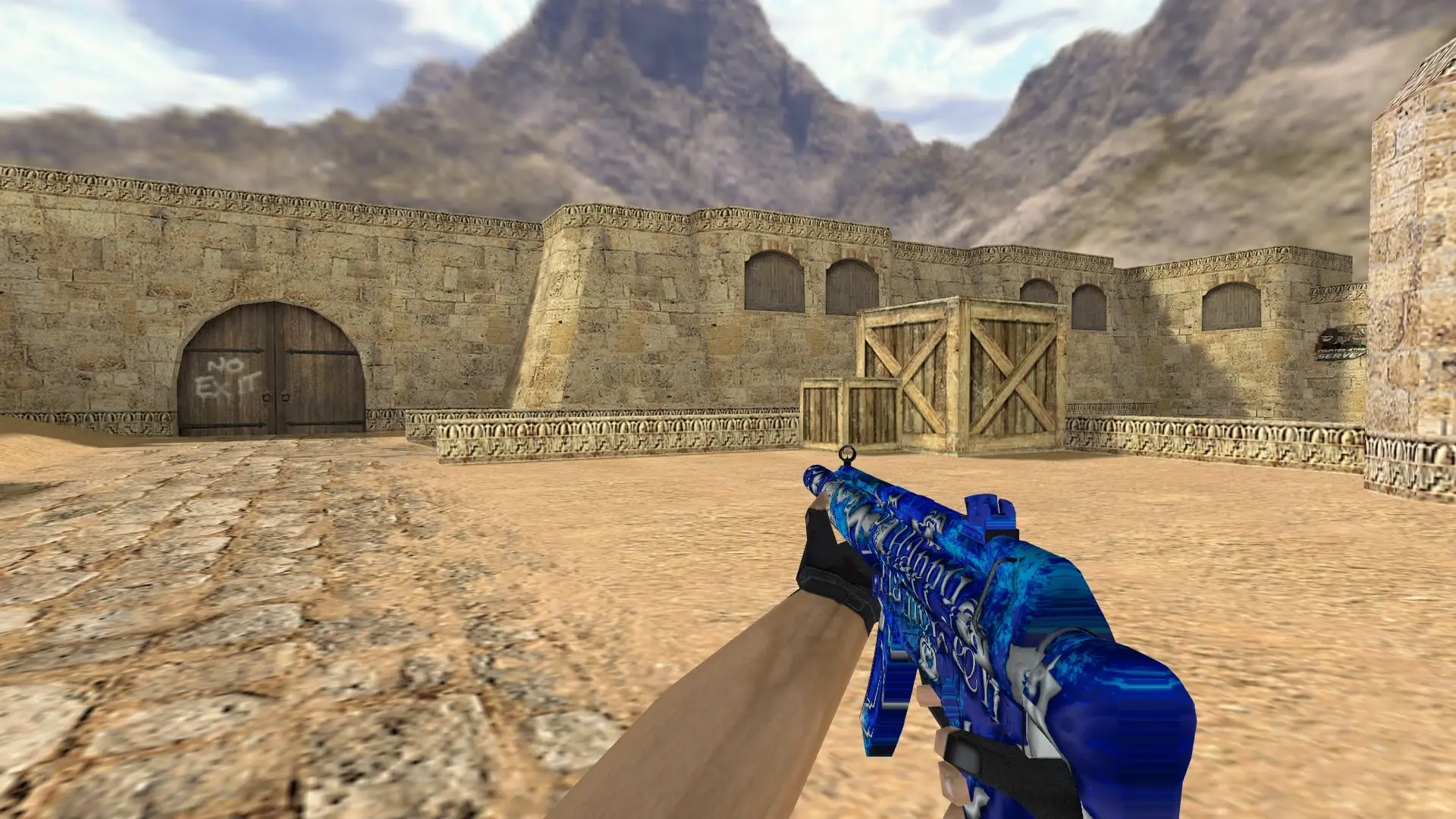 MP5 Spooky — de_dust2 (first person)