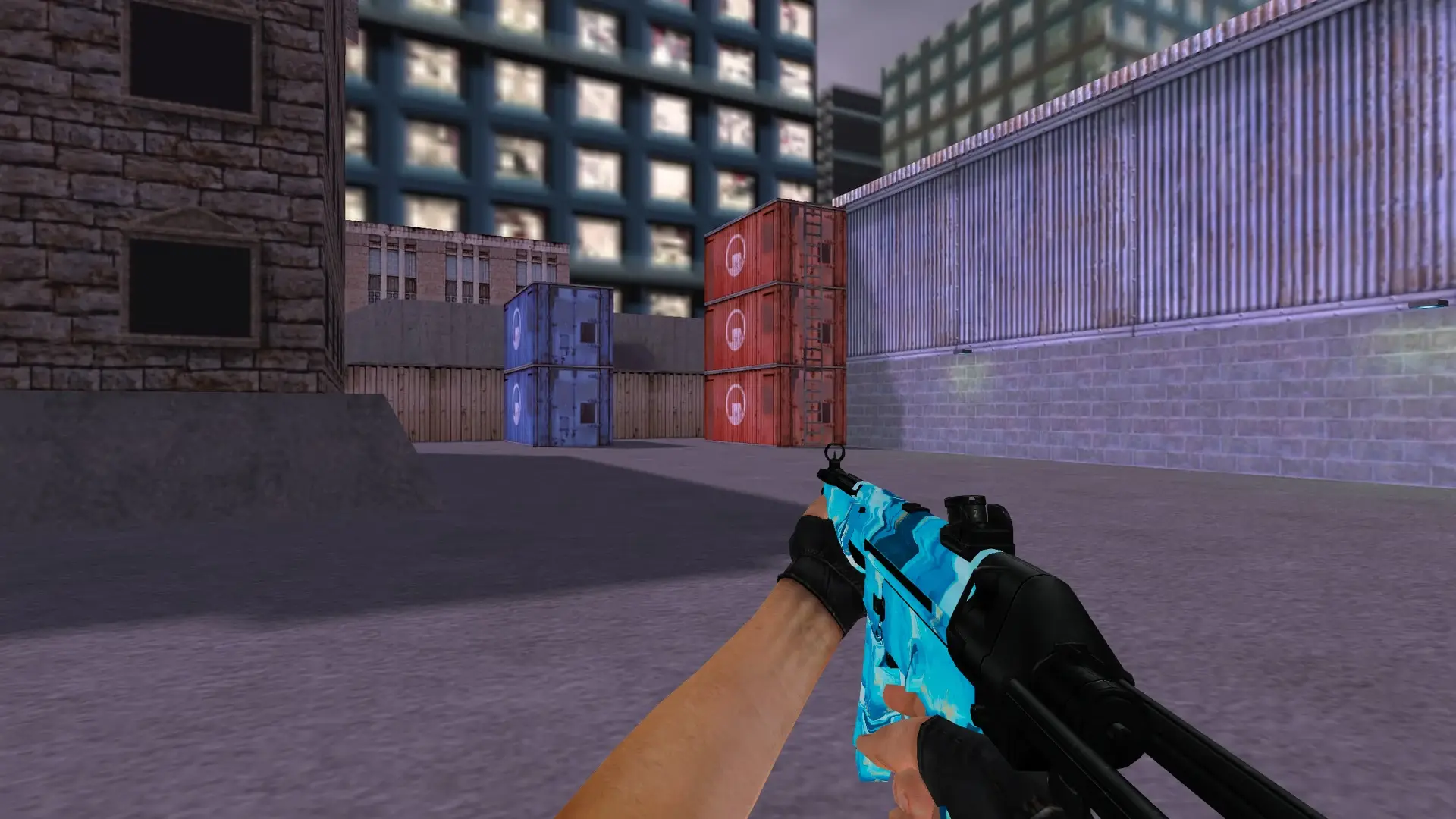 MP5 Water — cs_assault (first person)