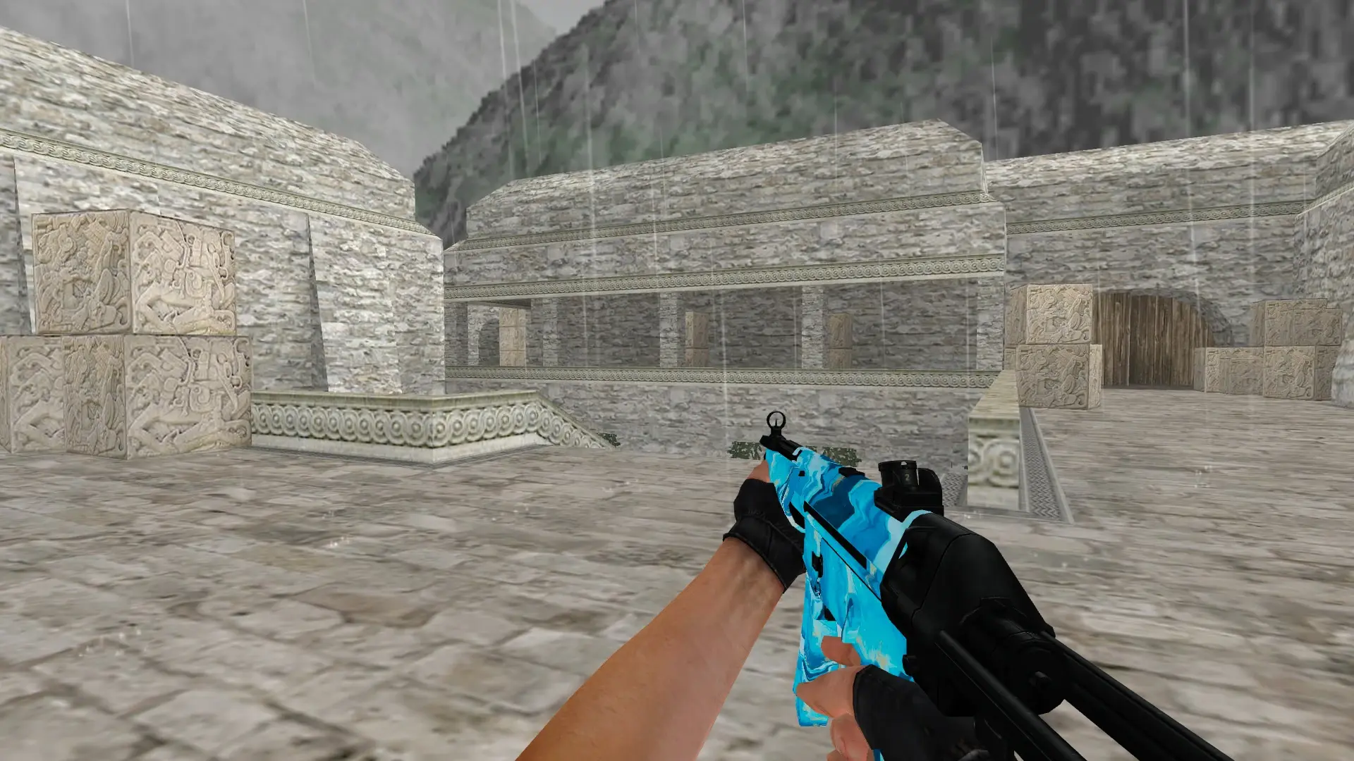 MP5 Water — de_aztec (first person)