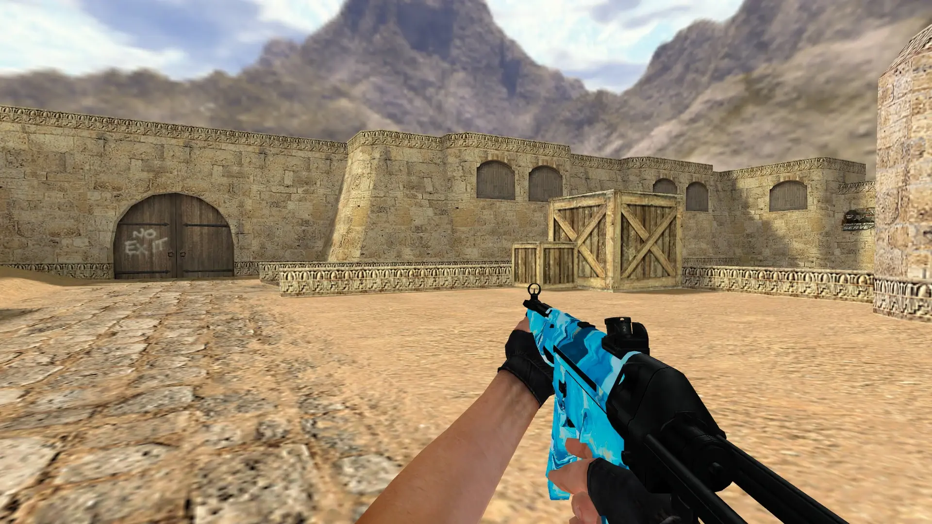 MP5 Water — de_dust2 (first person)