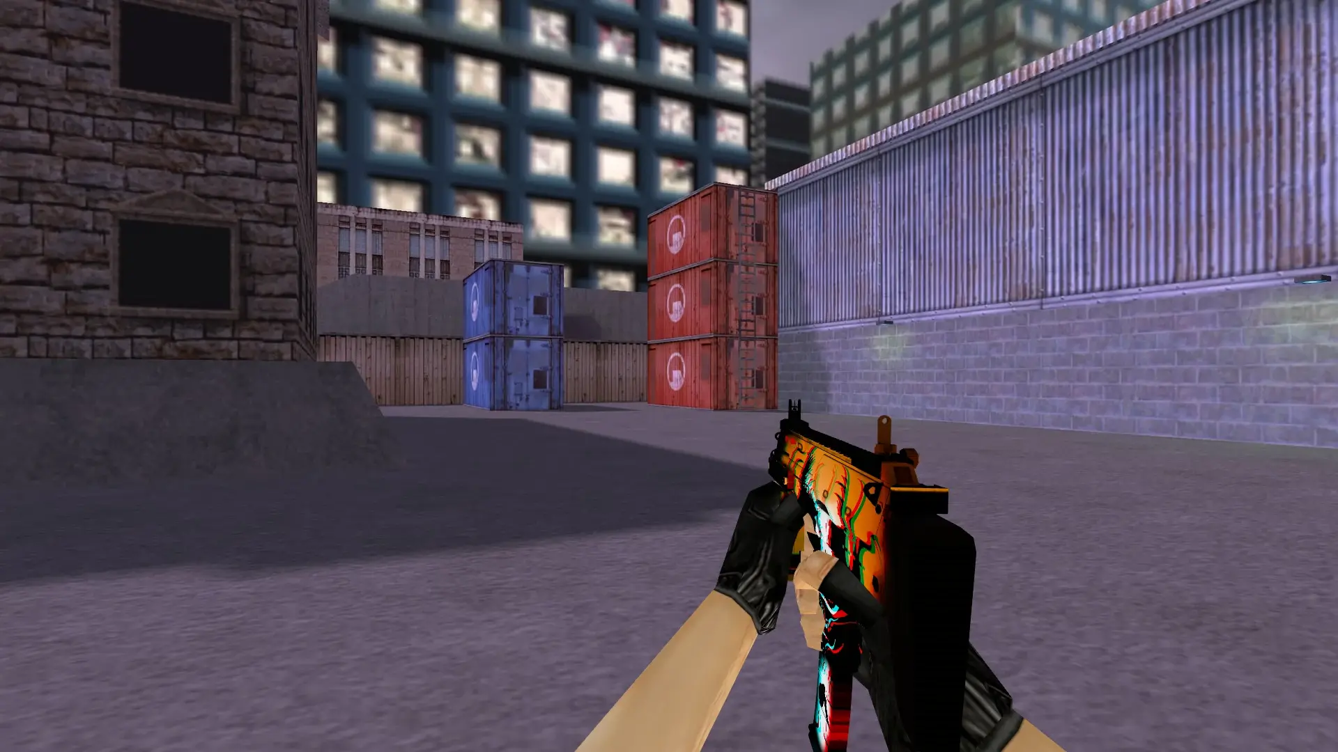 MP7 | Abyssal Apparition — cs_assault (first person)