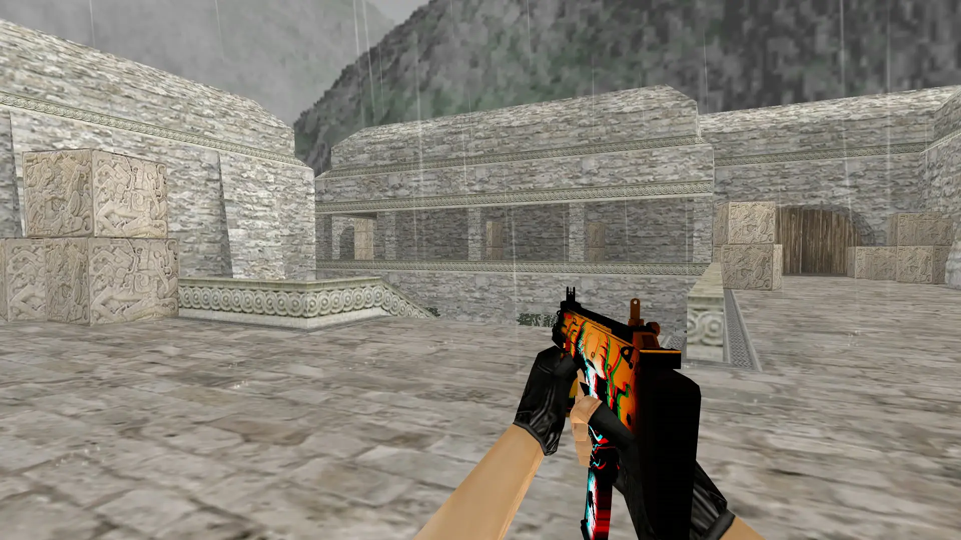 MP7 | Abyssal Apparition — de_aztec (first person)