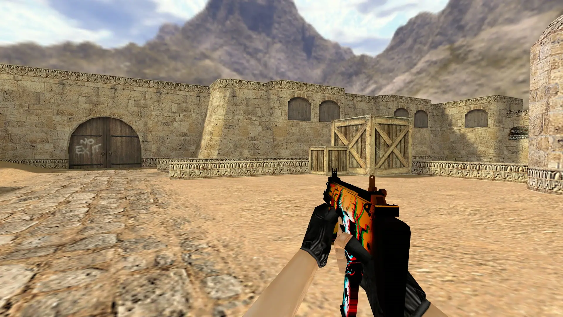 MP7 | Abyssal Apparition — de_dust2 (first person)