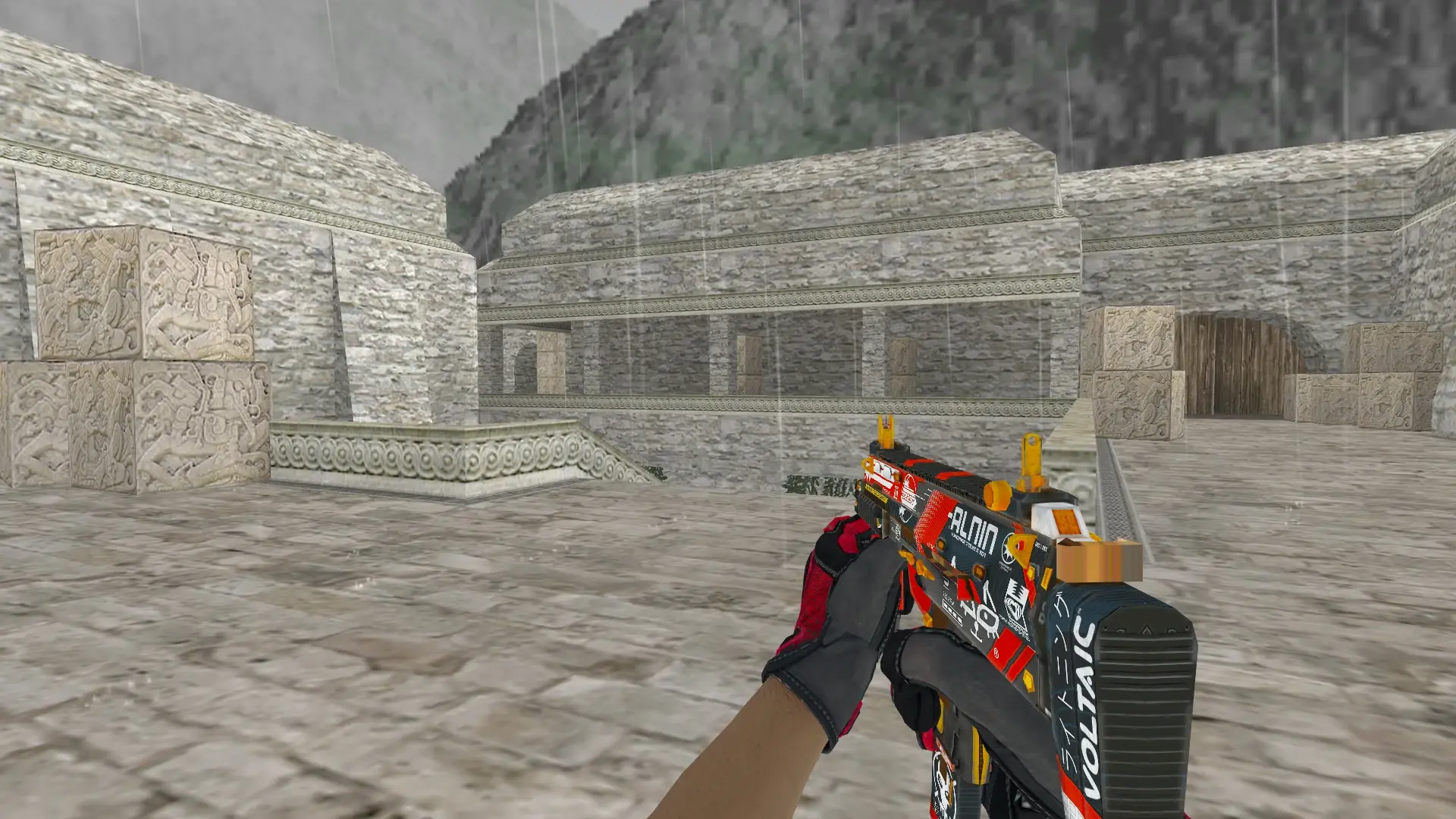 MP7 | Bloodsport — de_aztec (first person)