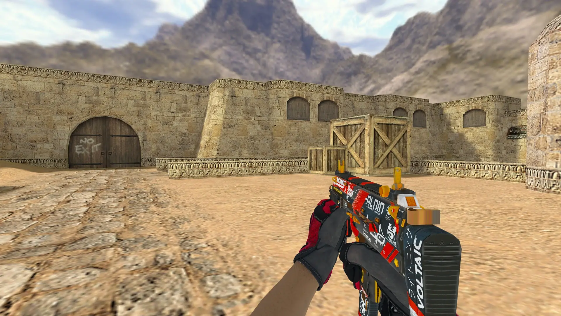 MP7 | Bloodsport — de_dust2 (first person)