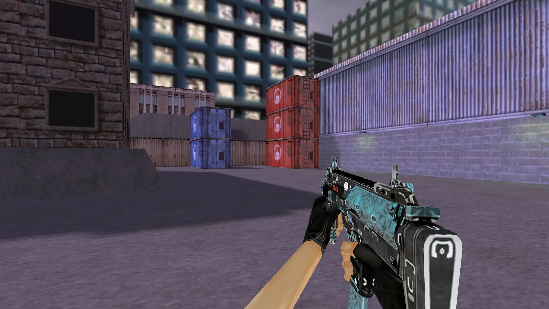 MP7 Breaker — cs_assault (first person)