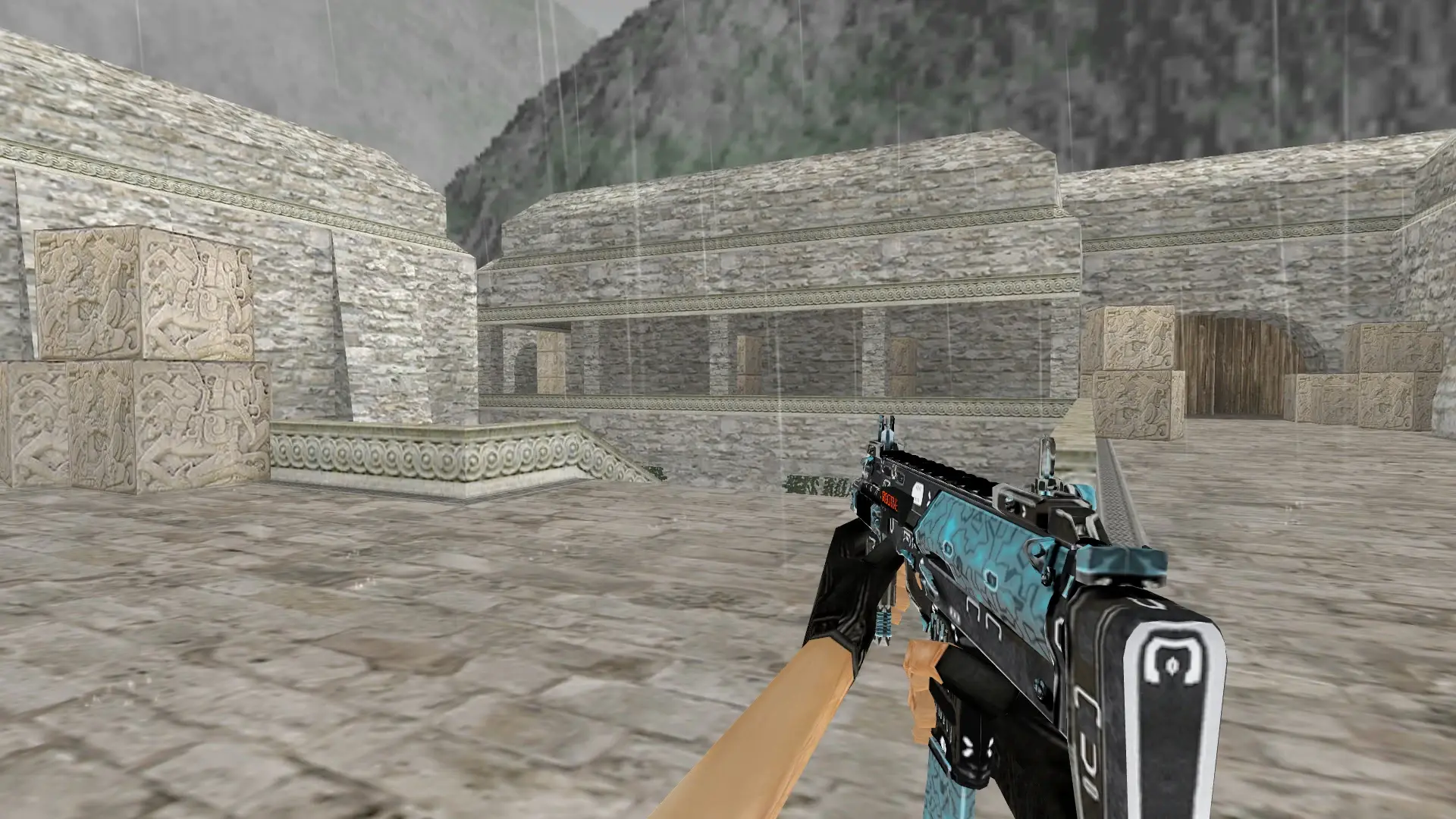 MP7 Breaker — de_aztec (first person)