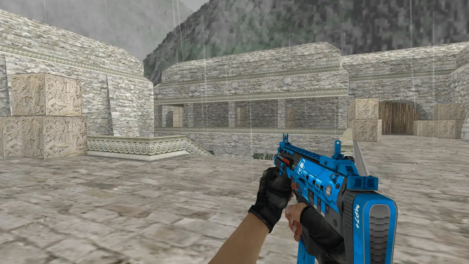 MP7 | Cirrus — de_aztec (first person)