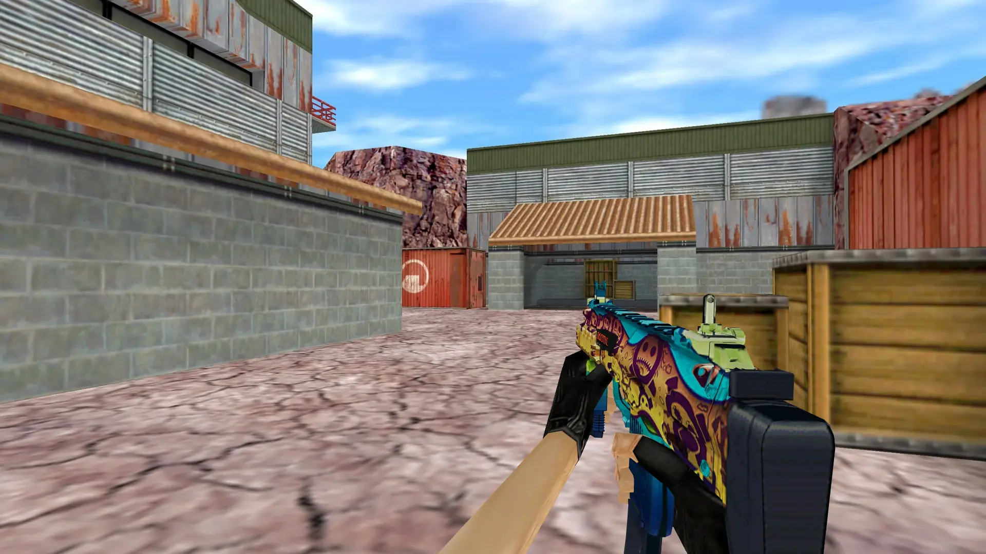 MP7 Emotions — de_nuke (first person)