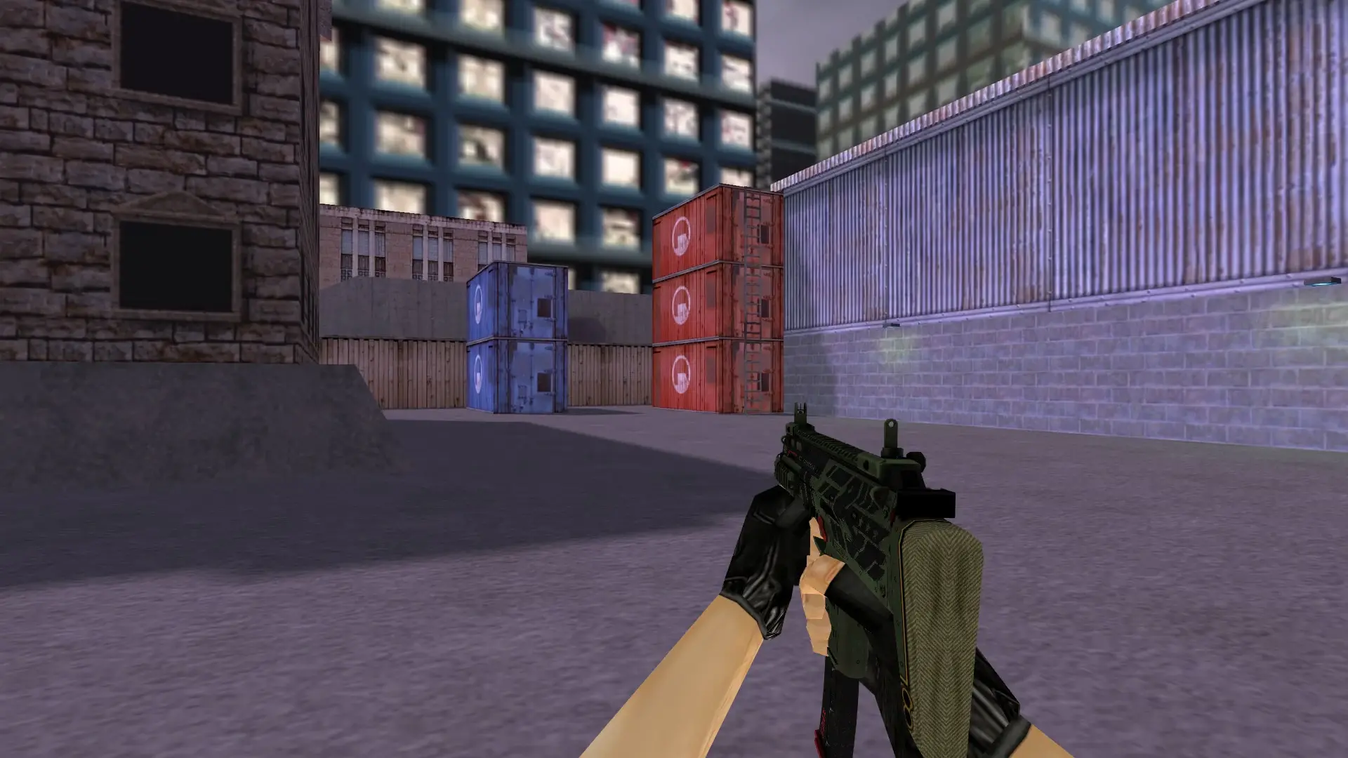 MP7 | Guerrilla — cs_assault (first person)