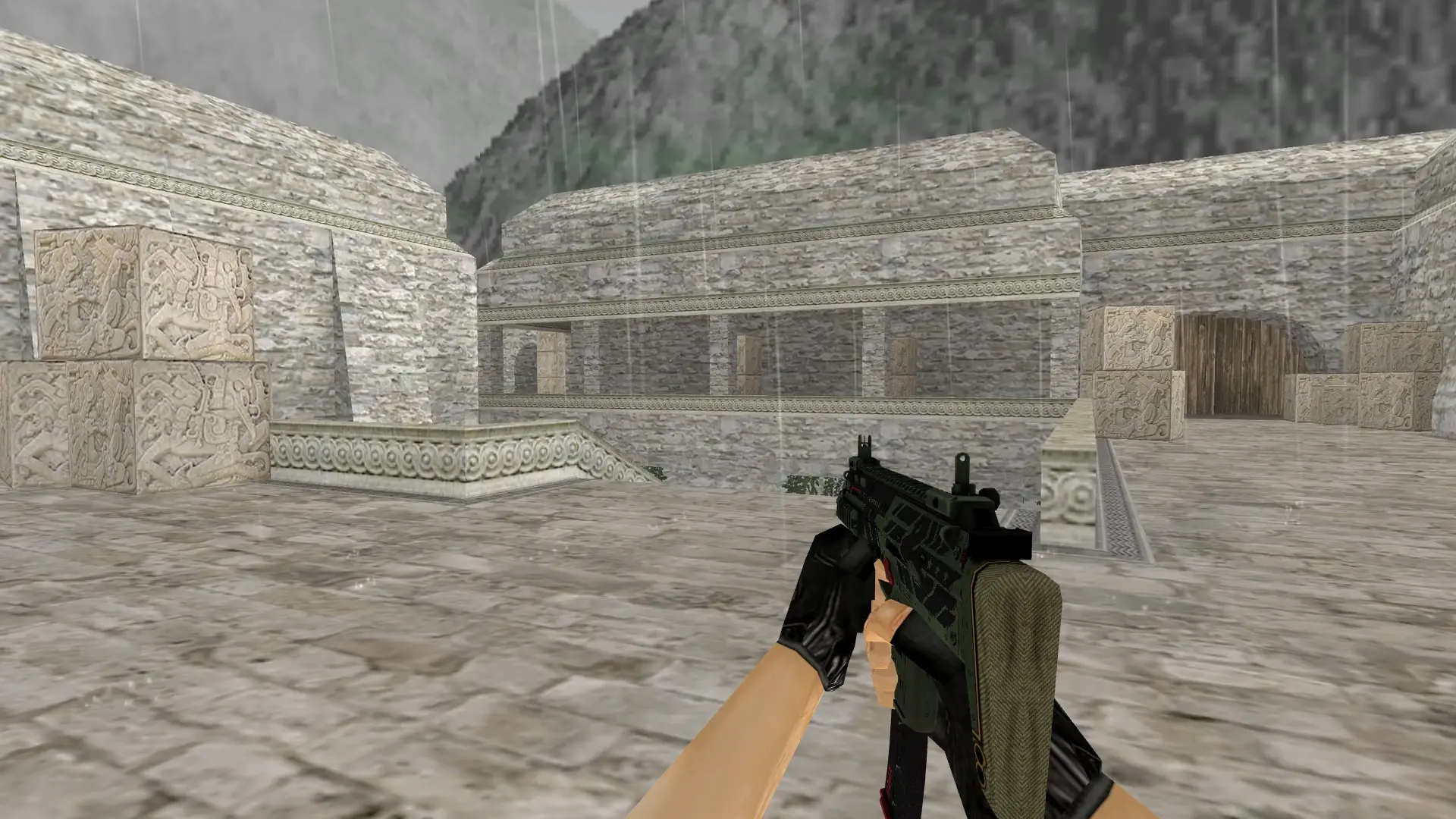 MP7 | Guerrilla — de_aztec (first person)
