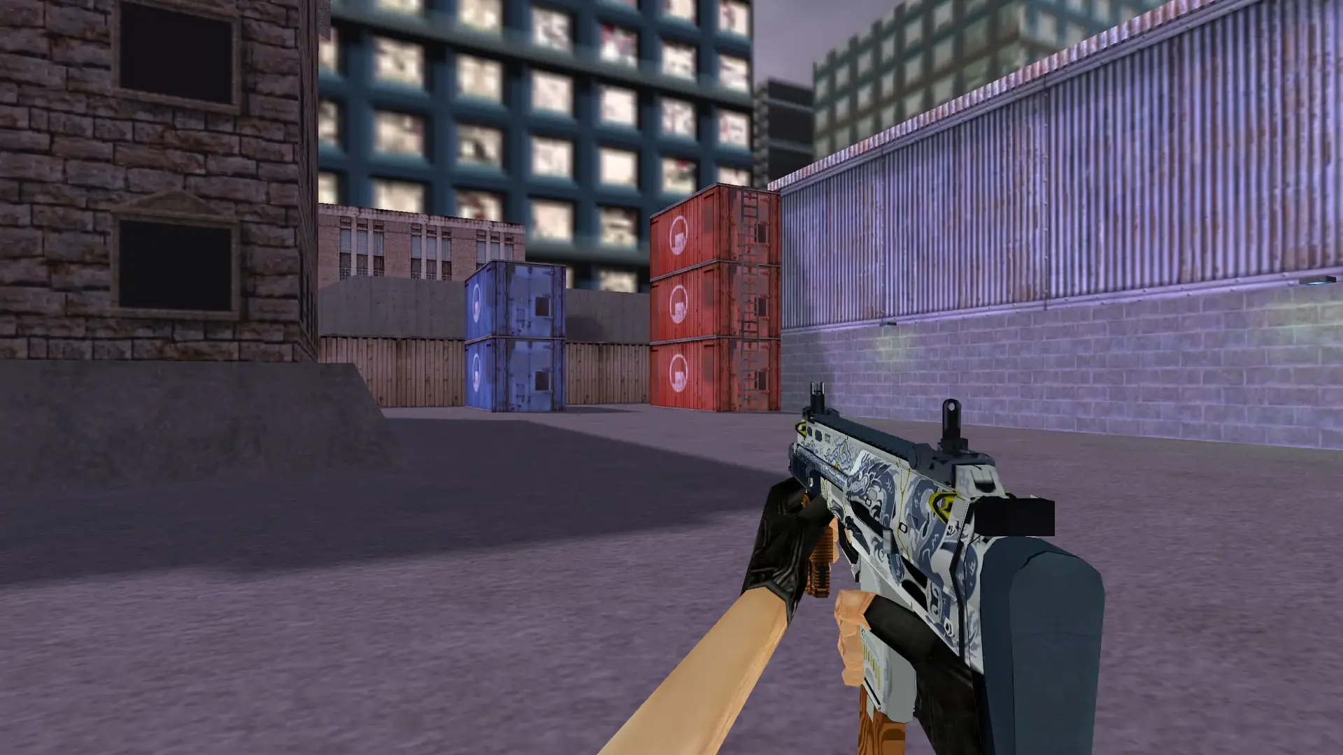 MP7 Kintsugi — cs_assault (first person)