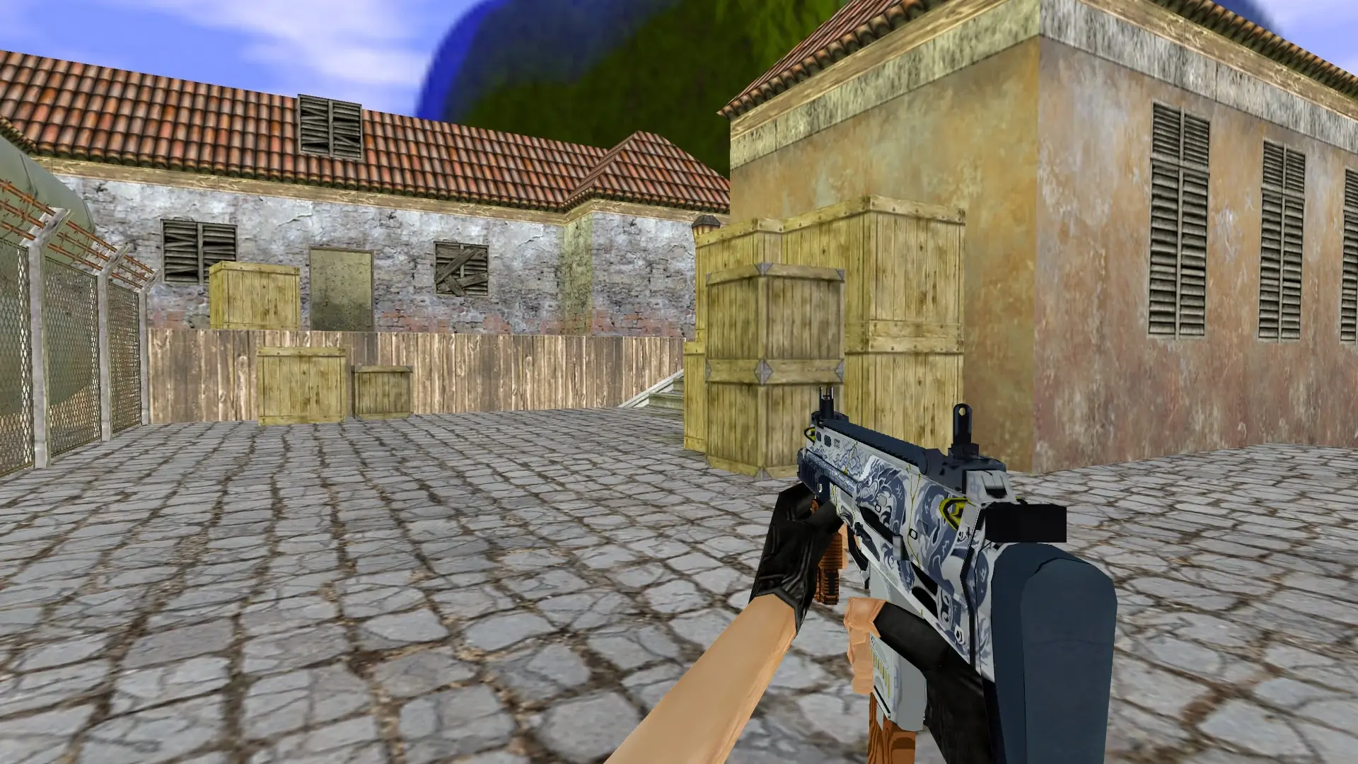 MP7 Kintsugi — de_inferno (first person)