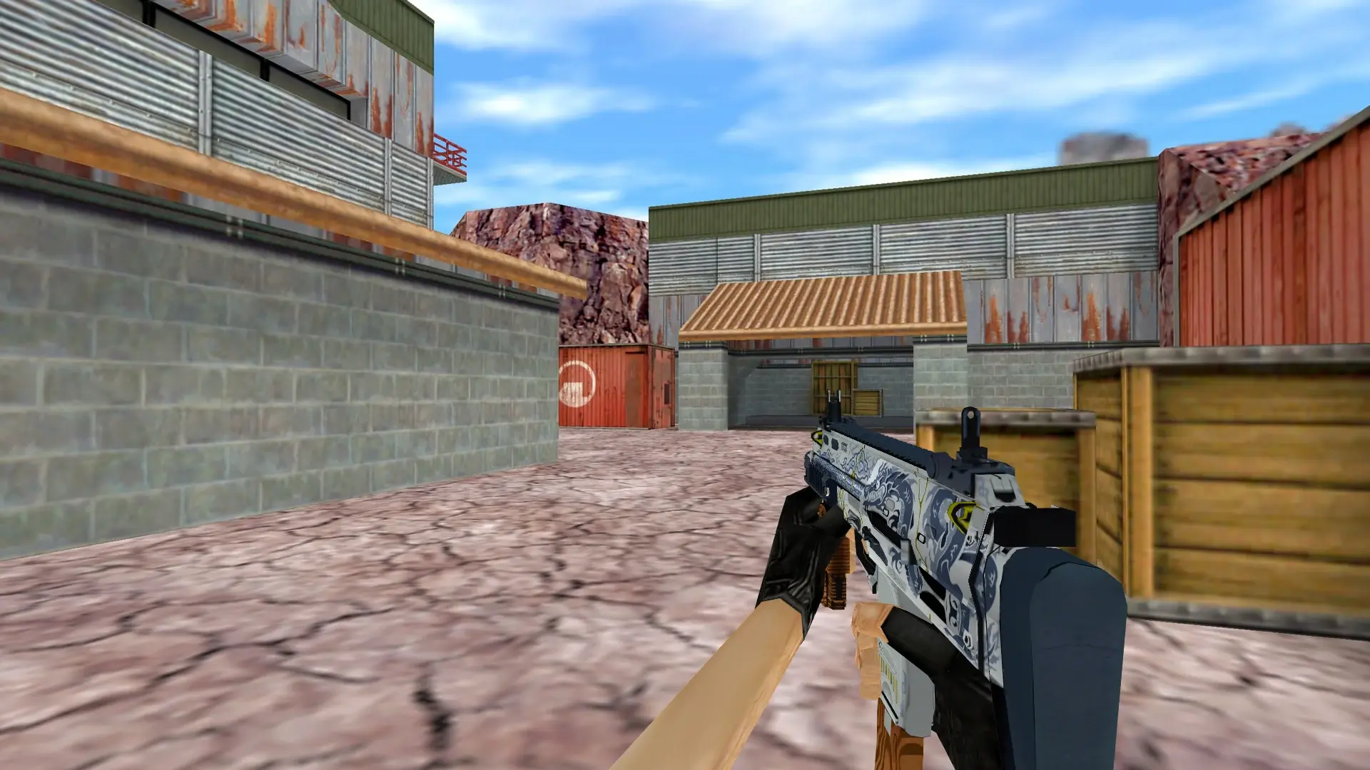 MP7 Kintsugi — de_nuke (first person)