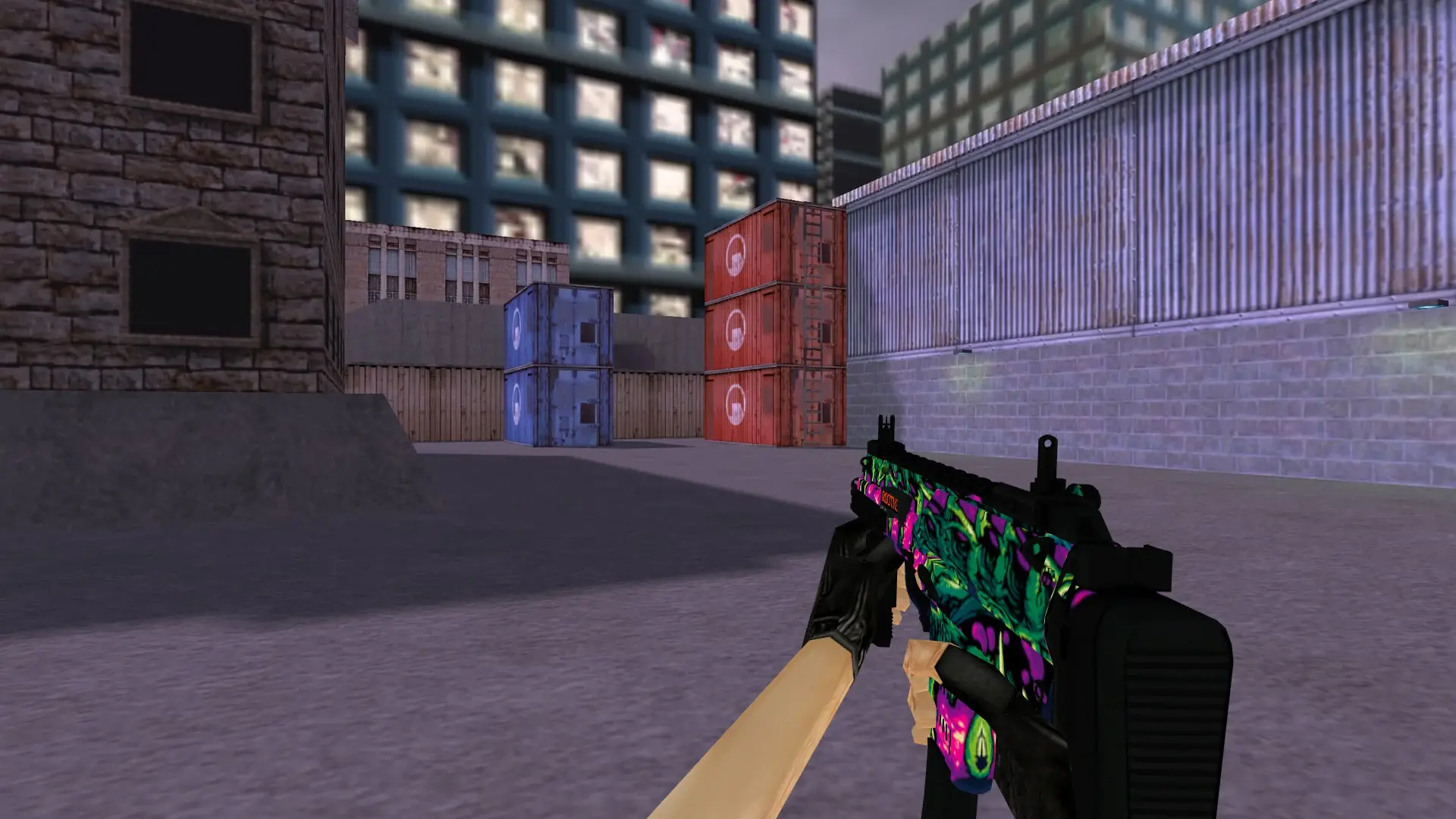 MP7 Necrovore — cs_assault (first person)