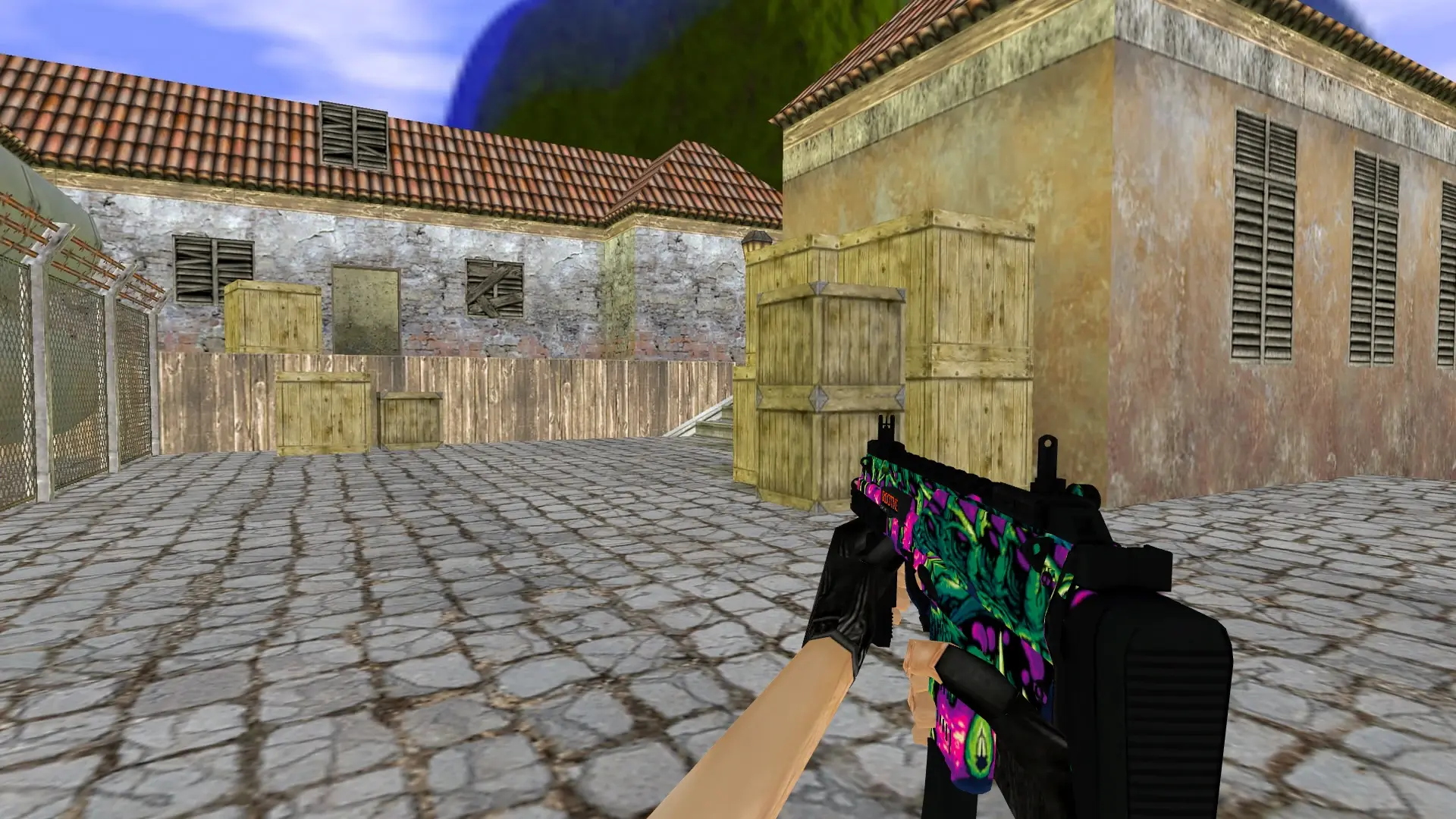 MP7 Necrovore — de_inferno (first person)