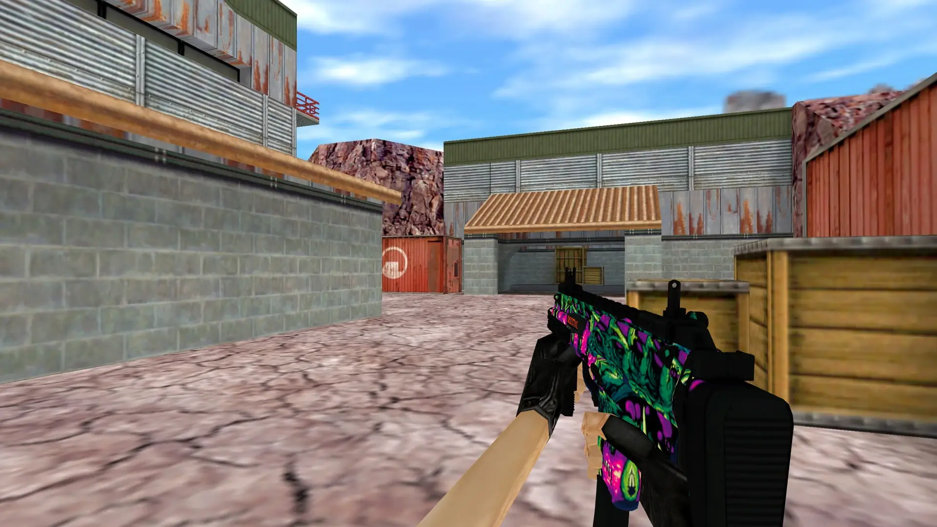 MP7 Necrovore — de_nuke (first person)