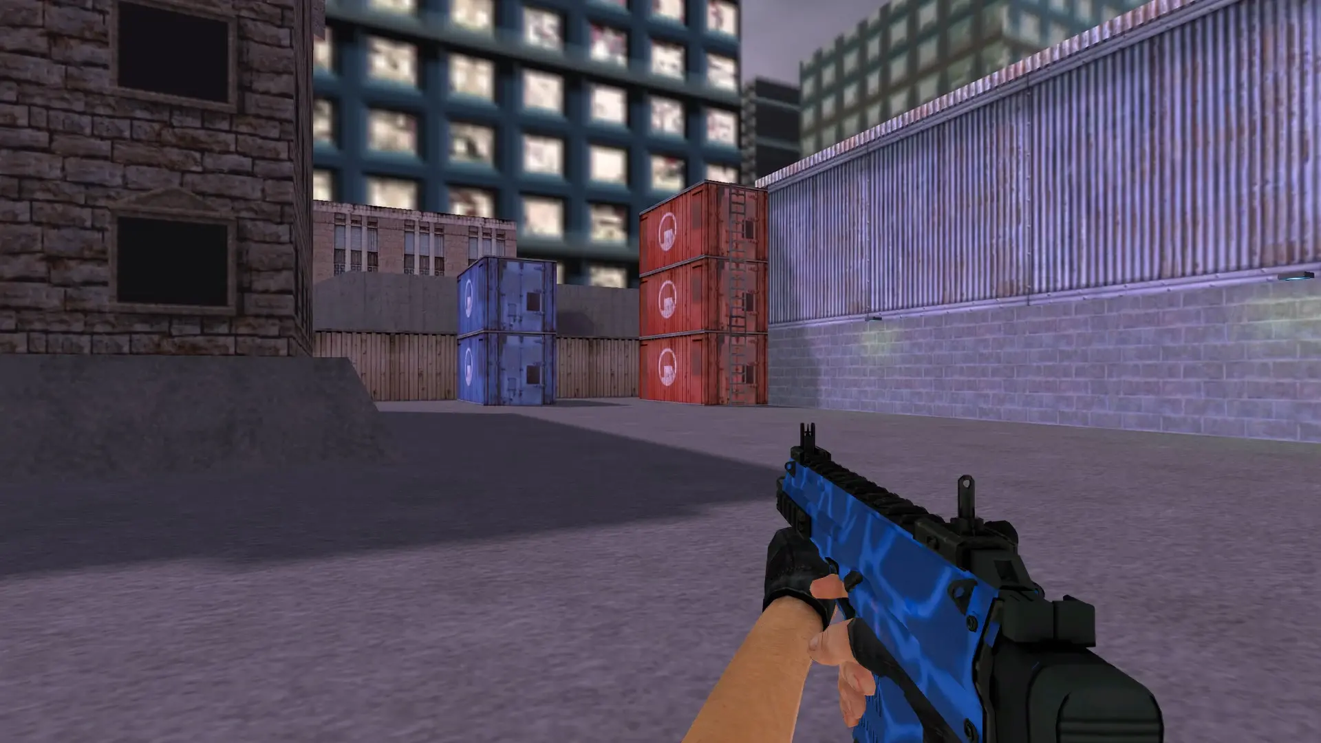 MP7 | Ocean Foam — cs_assault (first person)