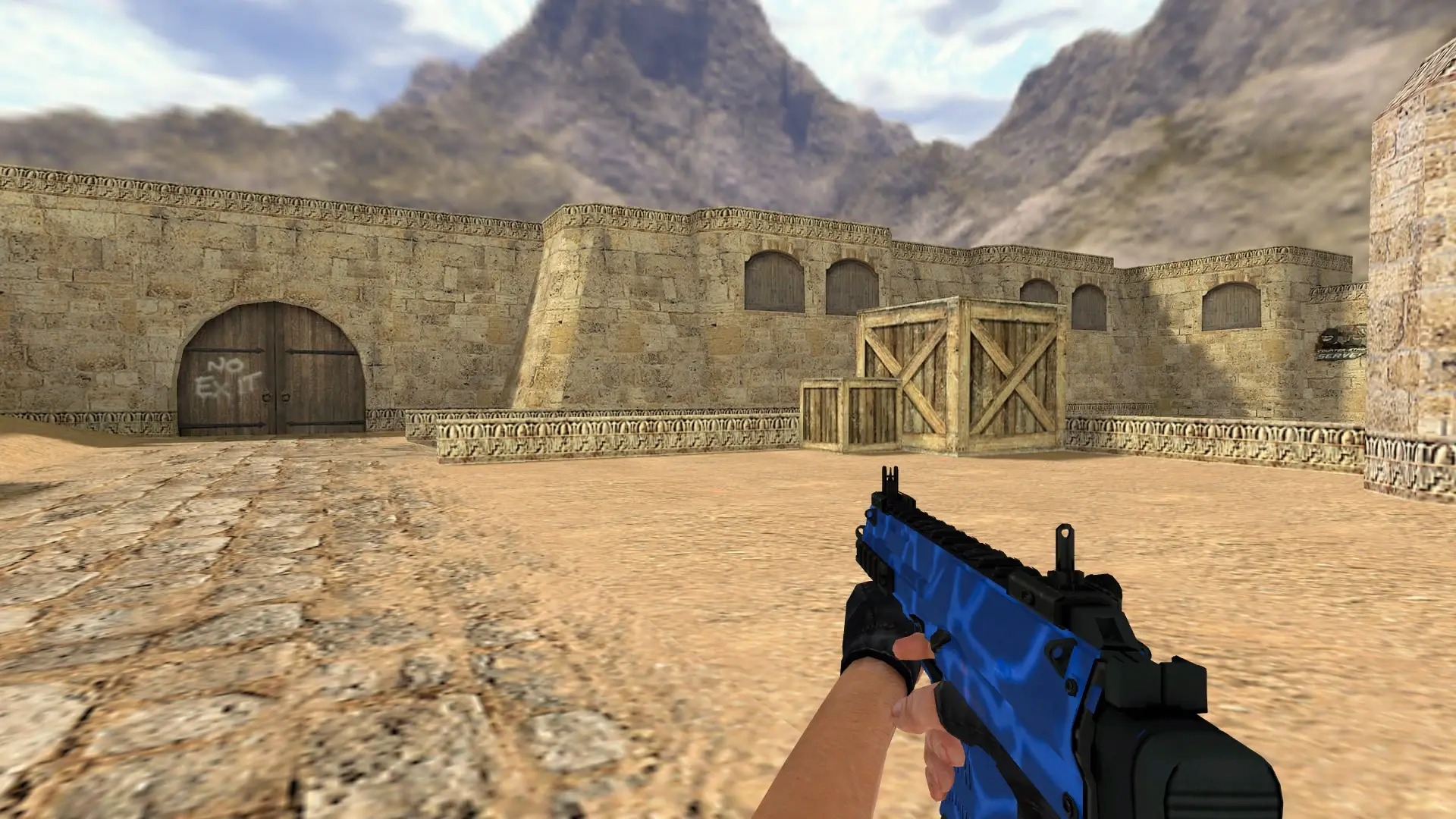 MP7 | Ocean Foam — de_dust2 (first person)