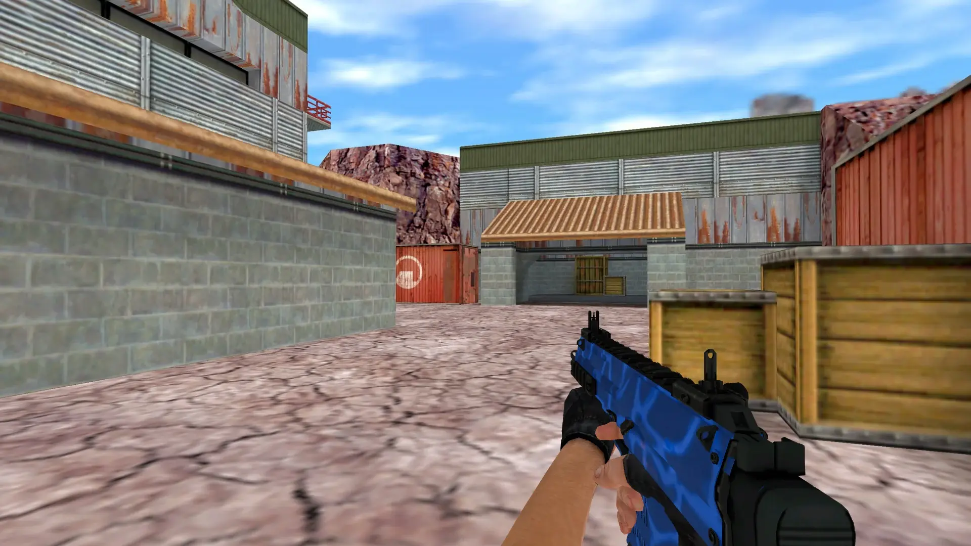 MP7 | Ocean Foam — de_nuke (first person)