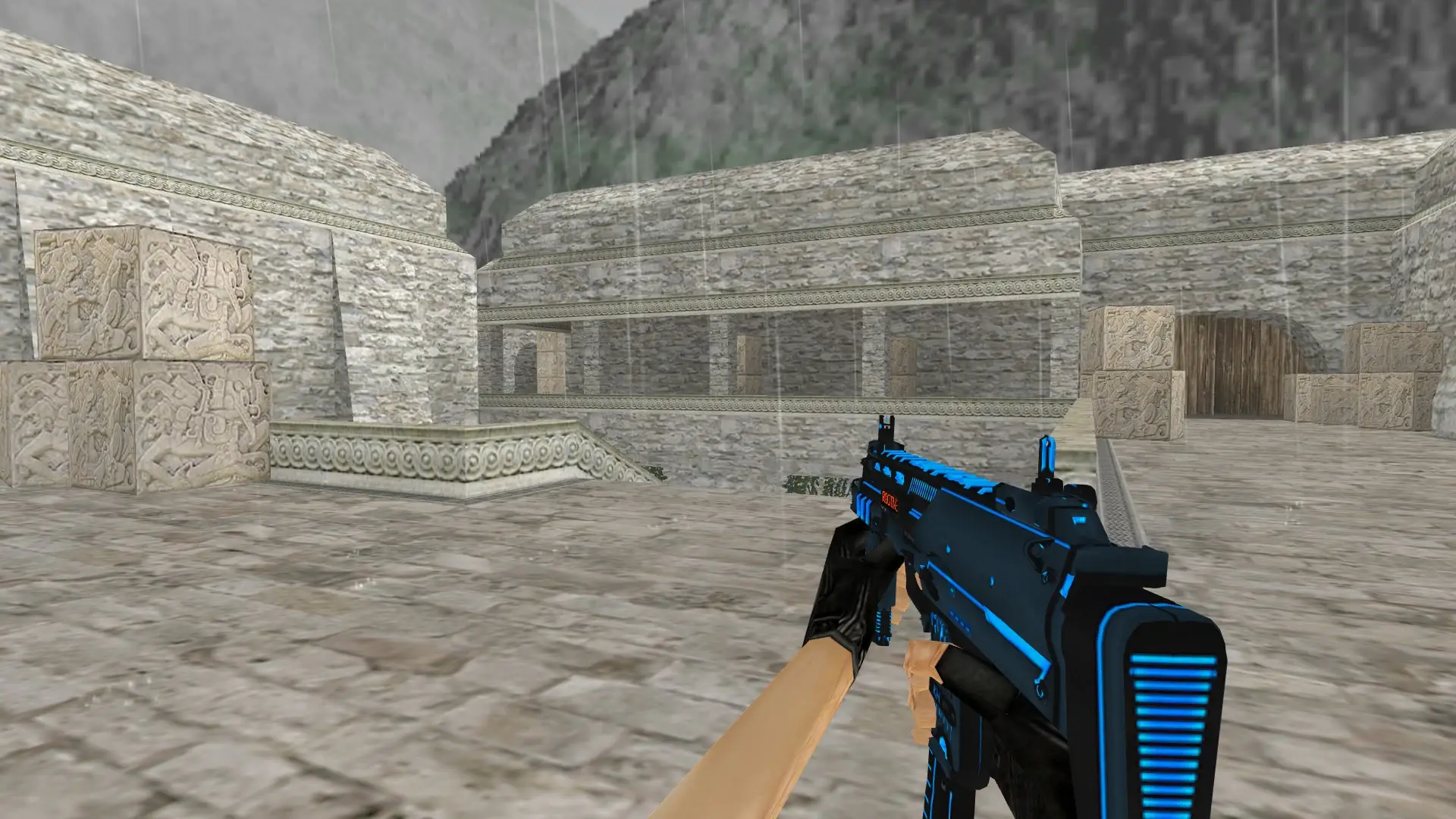 MP7 Plasmax — de_aztec (first person)