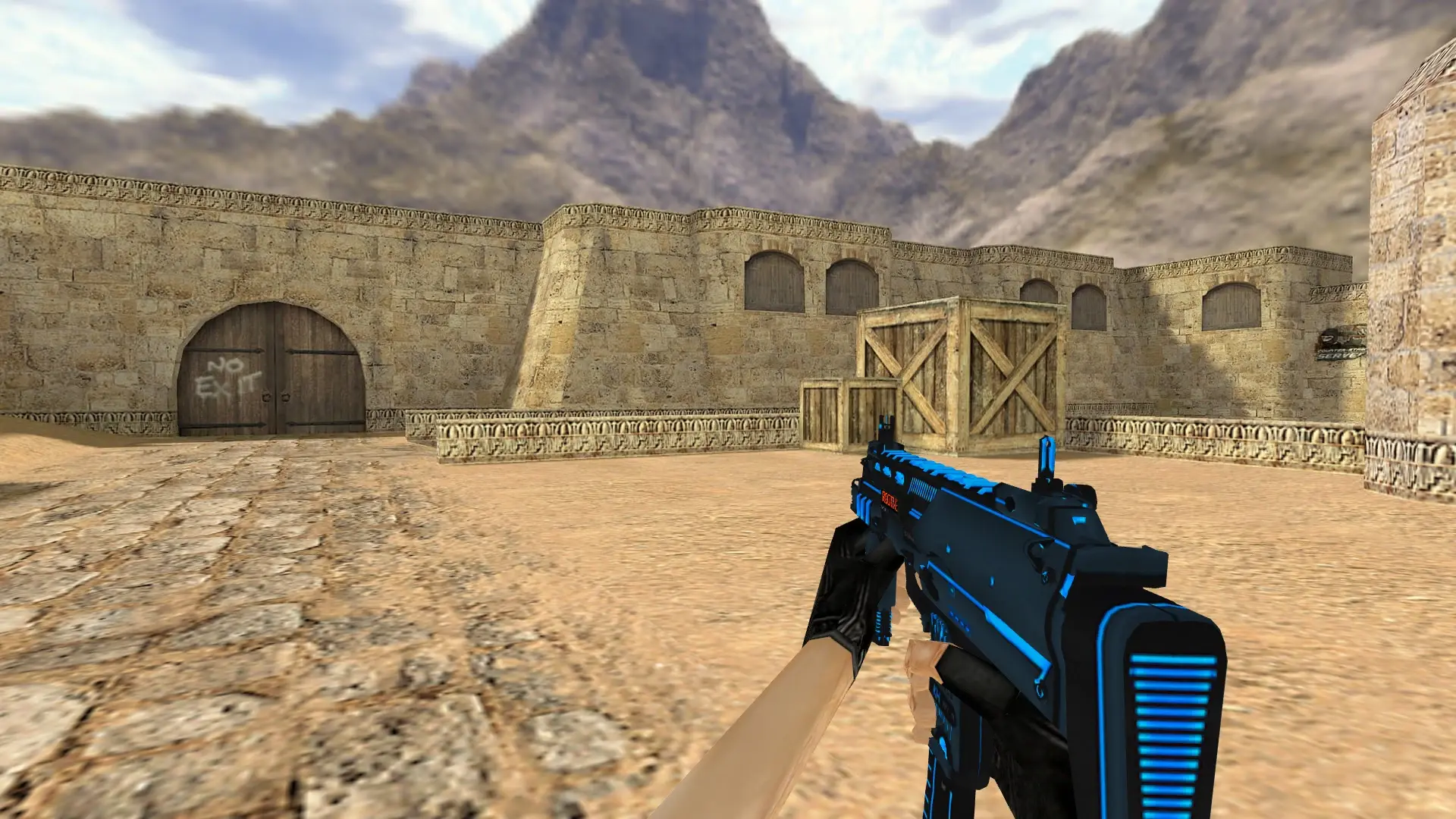 MP7 Plasmax — de_dust2 (first person)