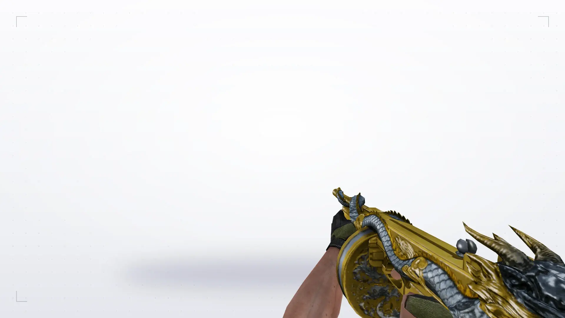 Thompson Infernal Dragon: Noble Gold — first person