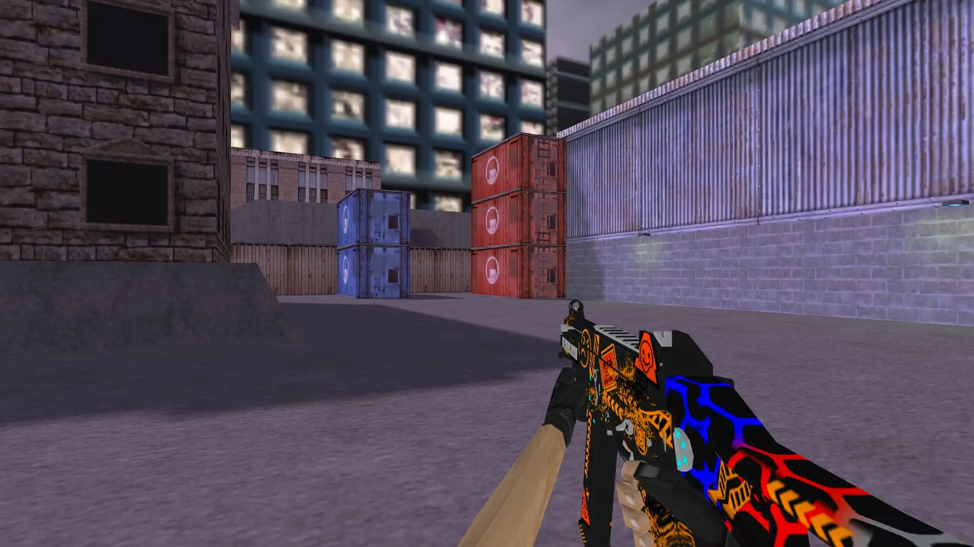 UMP45 Angry Emoji — cs_assault (first person)