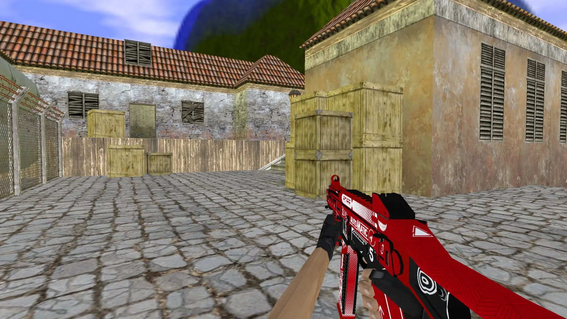 UMP45 Automatic — de_inferno (first person)
