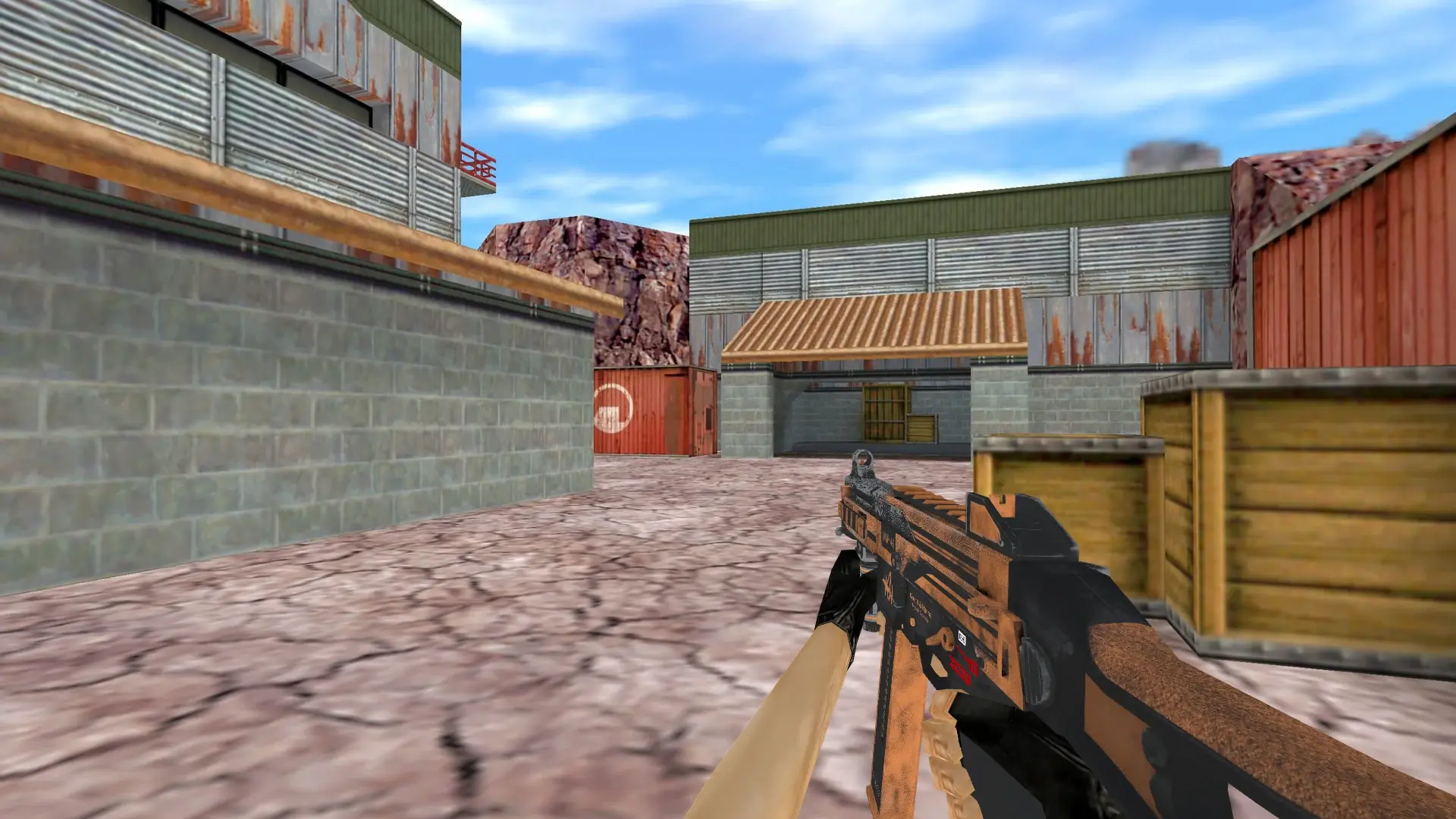 UMP45 Bark Beetle — de_nuke (first person)