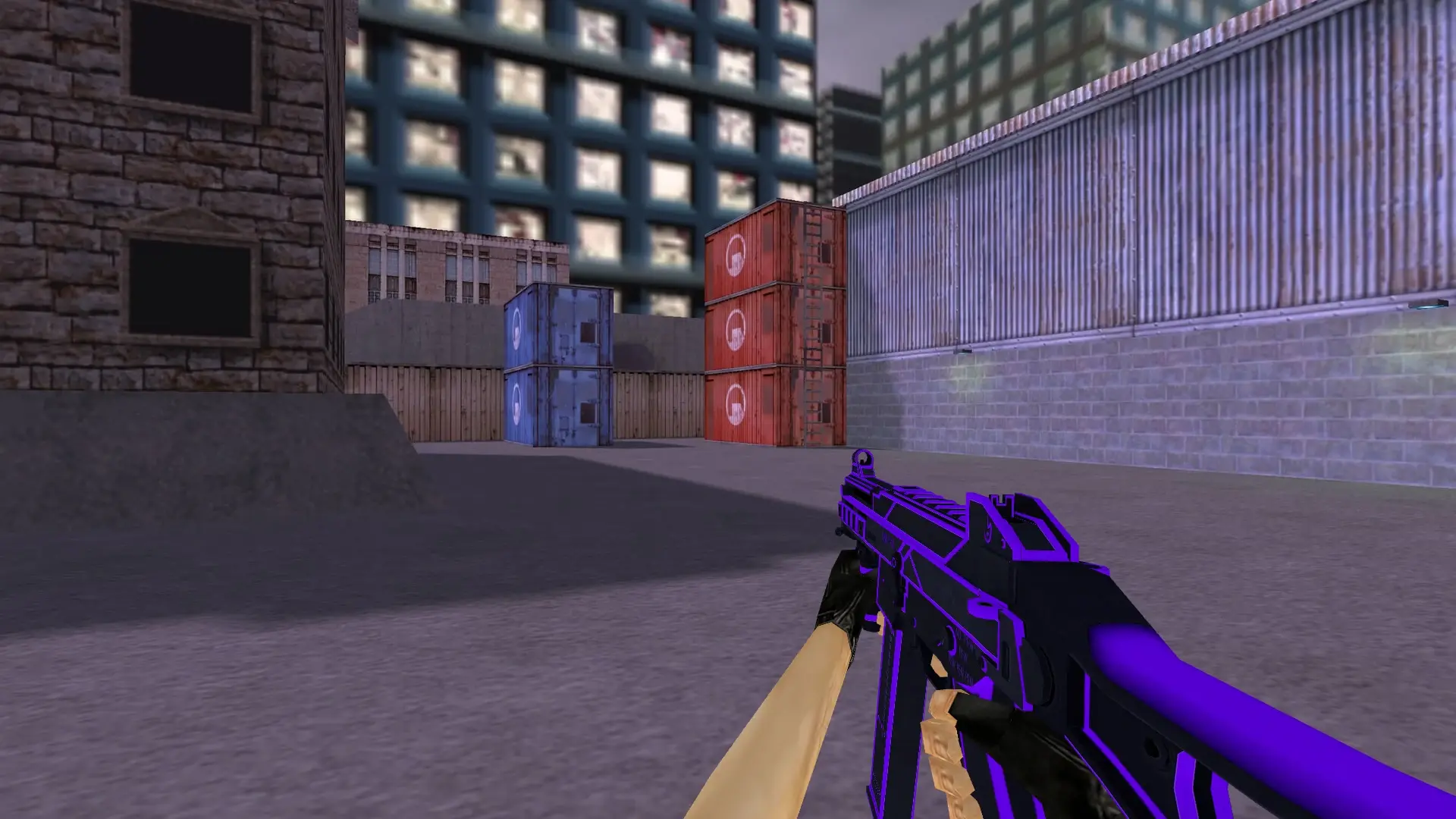 UMP45 Bee Sting Purple — cs_assault (first person)