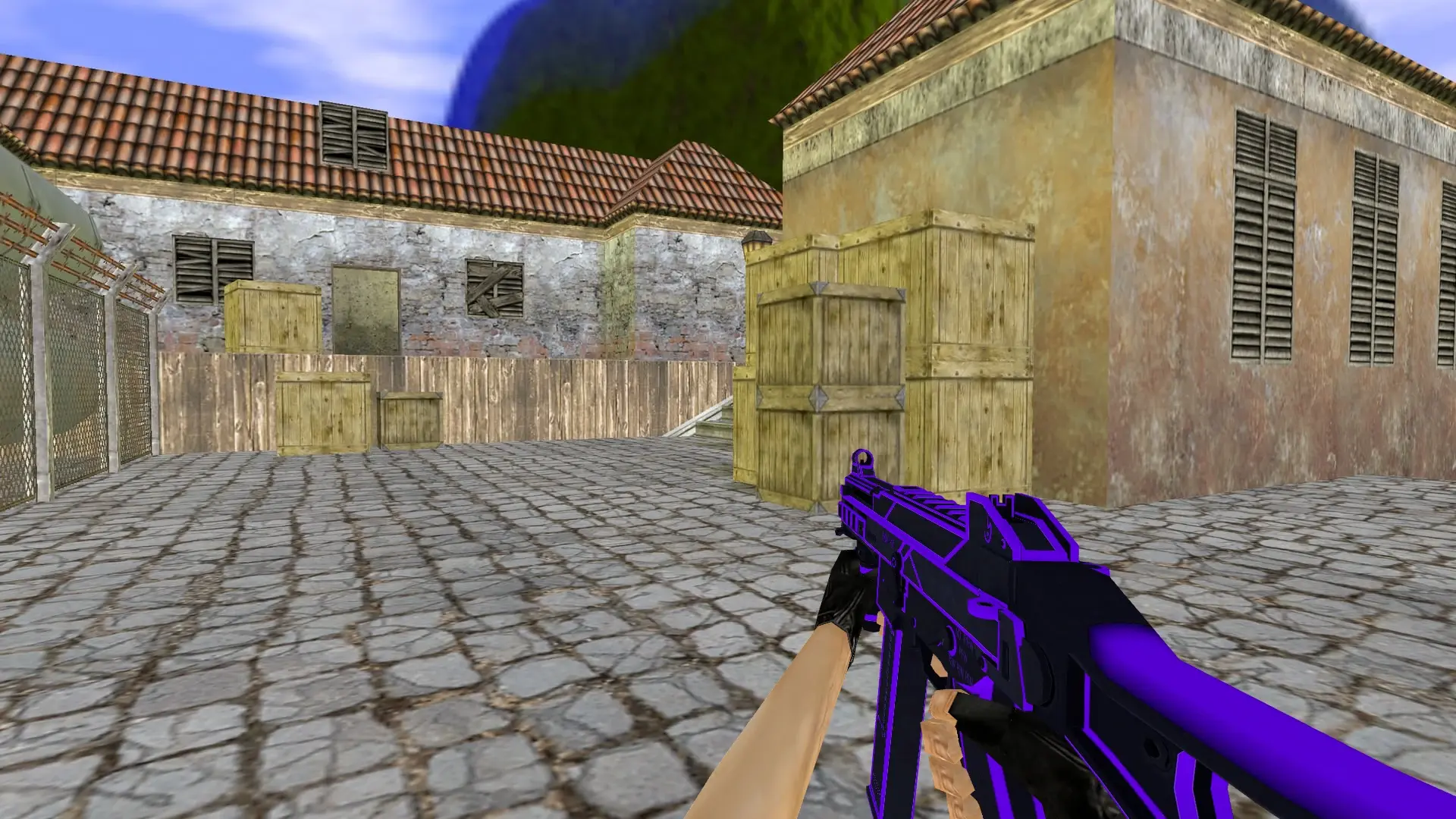 UMP45 Bee Sting Purple — de_inferno (first person)