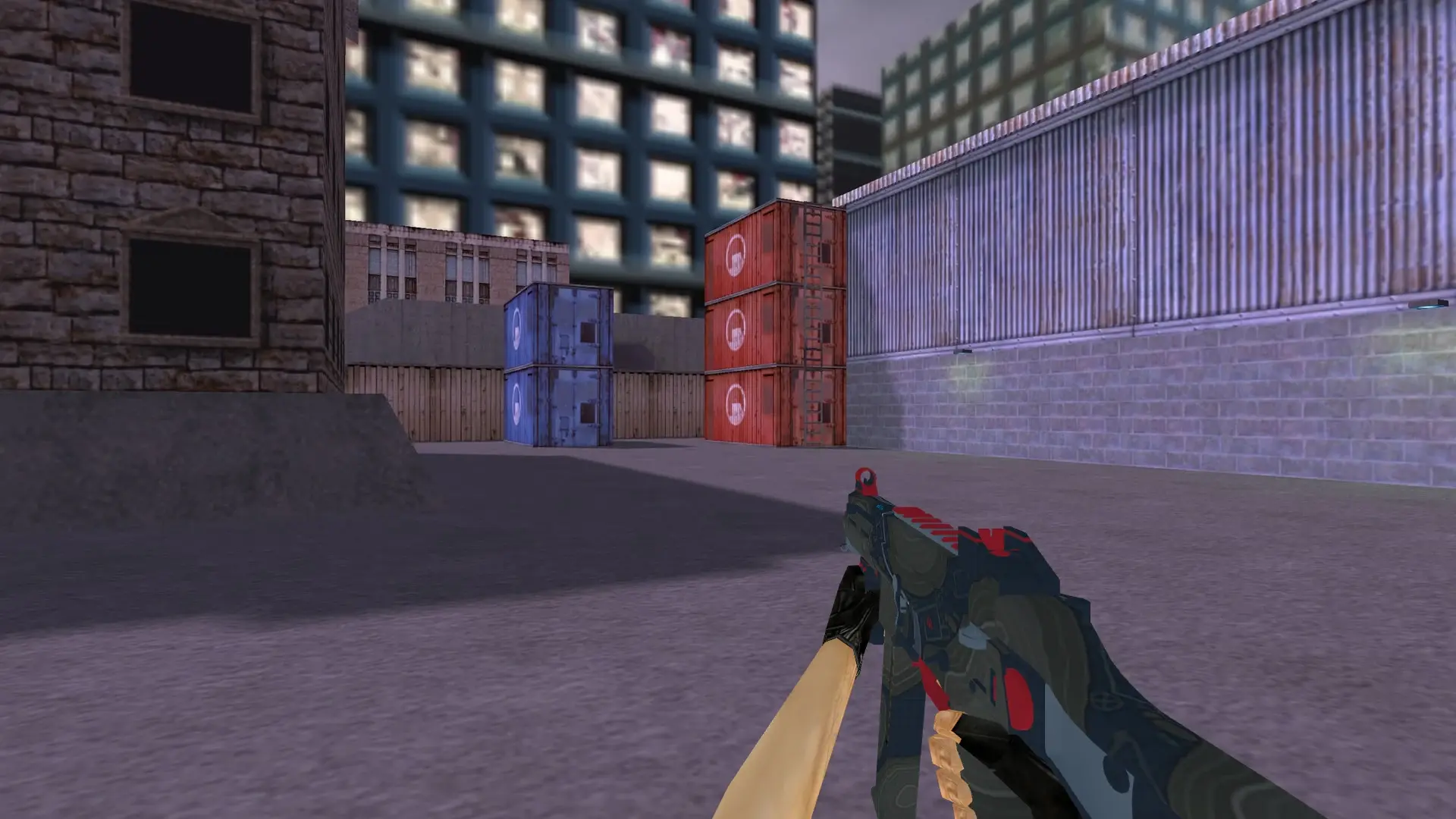 UMP45 | Briefing — cs_assault (first person)