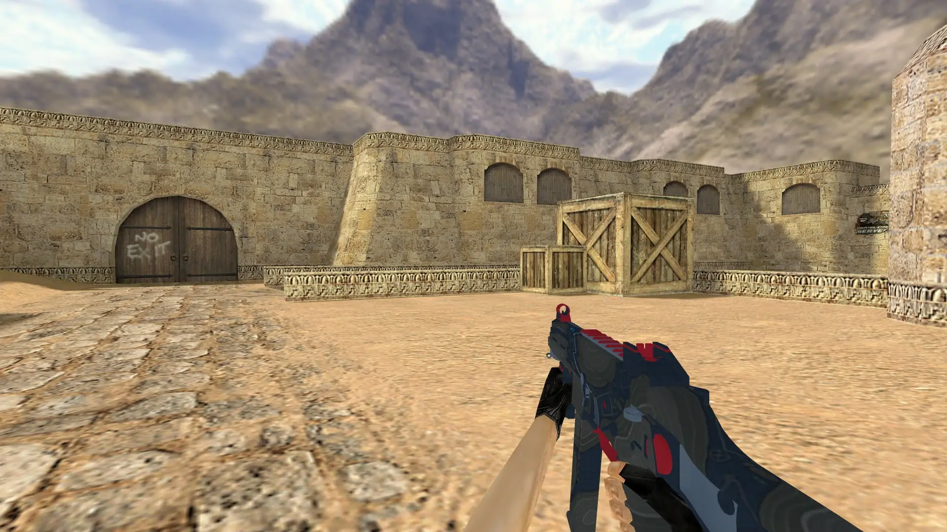 UMP45 | Briefing — de_dust2 (first person)