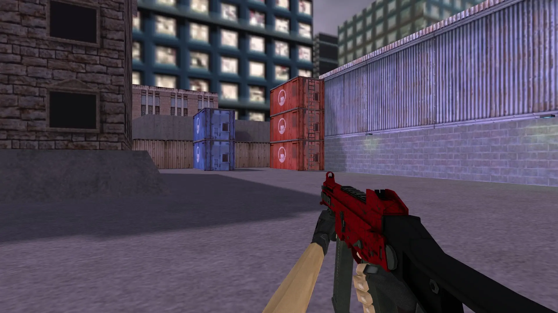 UMP45 Crimson Web — cs_assault (first person)